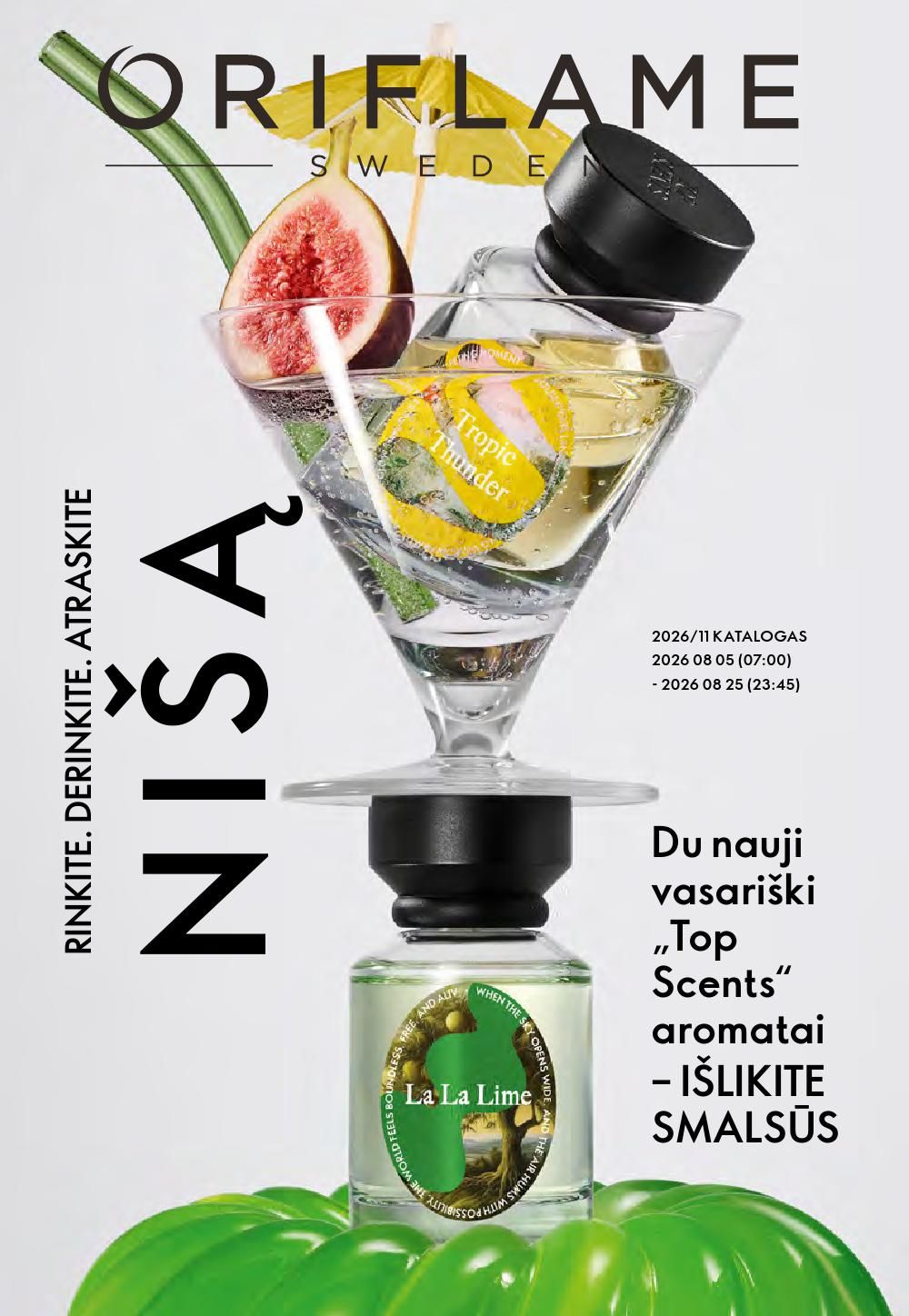 ORIFLAME - Katalogas (2026 08 05 - 2026 08 25)