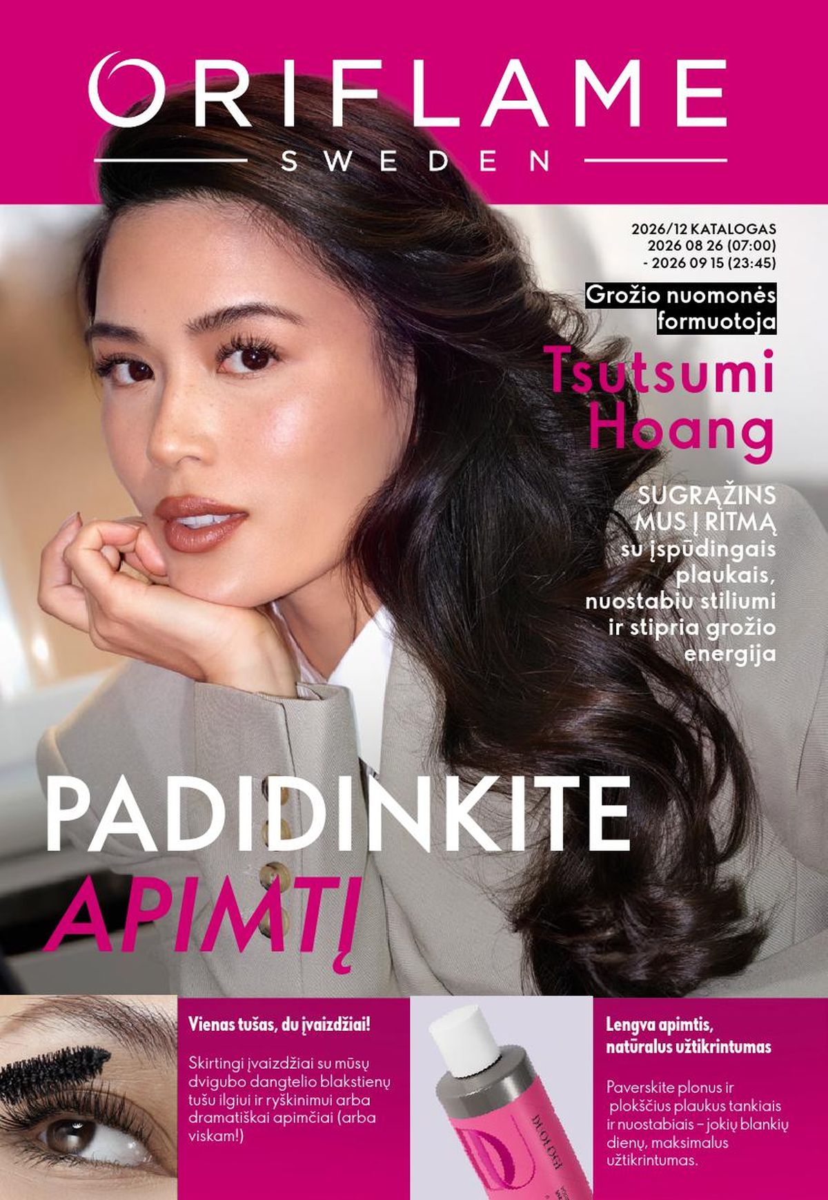 ORIFLAME - Katalogas (2026 08 26 - 2026 09 15)