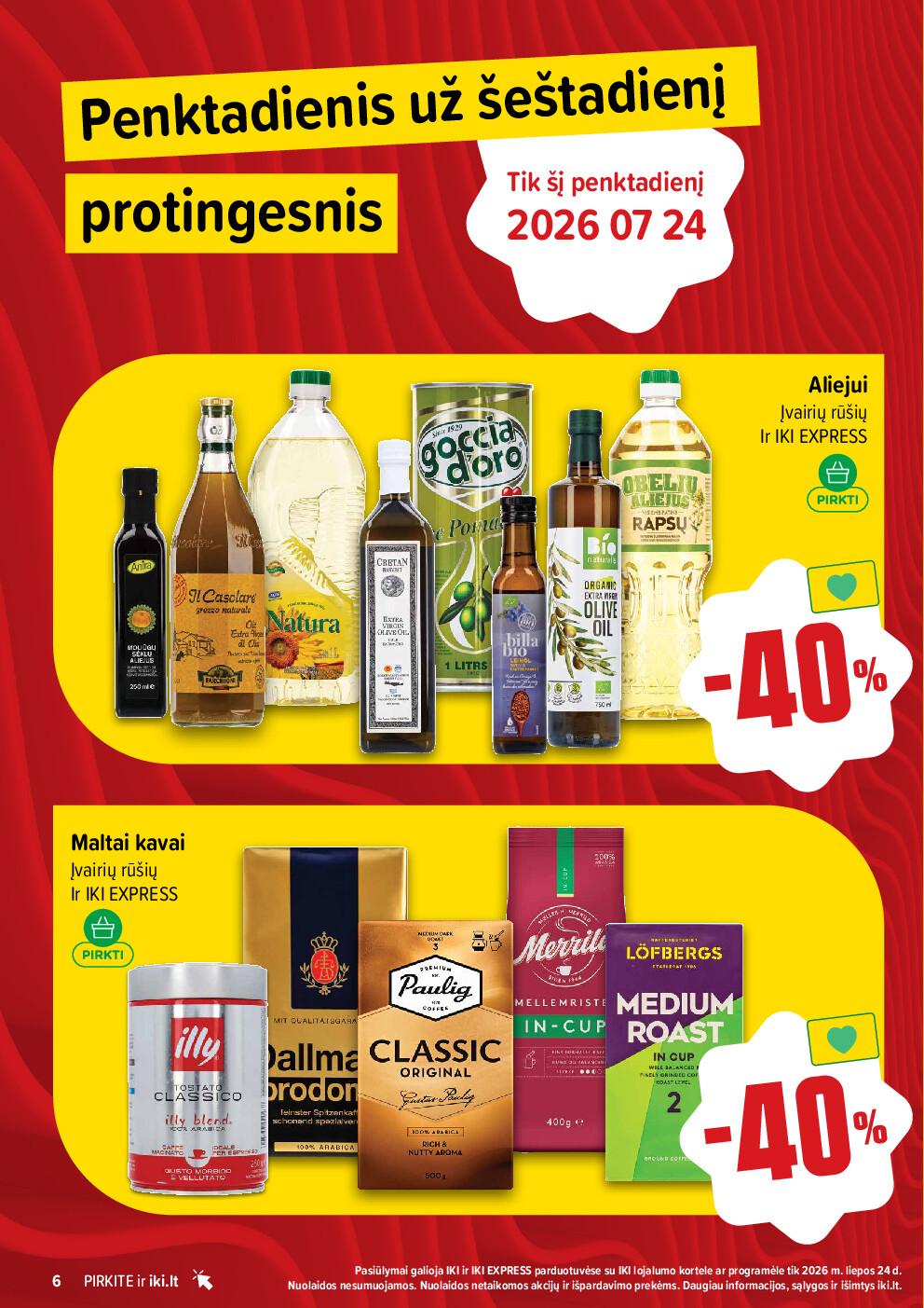  (2026-07-20 - 2026-07-26) - Savaitgalio pasiūlymai