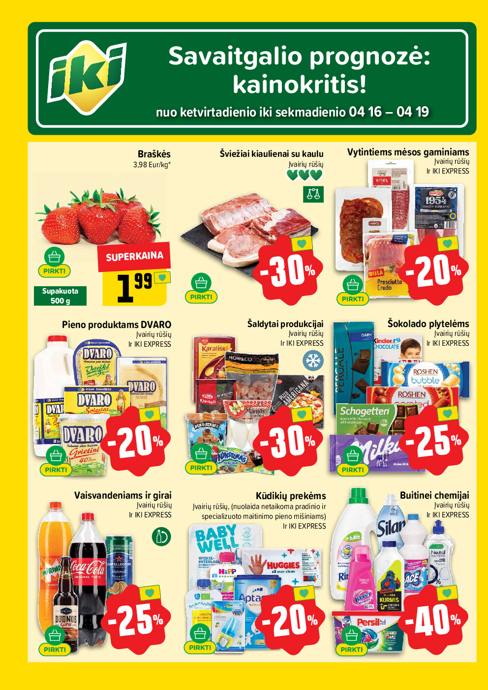  (2026-04-13 - 2026-04-19) - Savaitgalio pasiūlymai