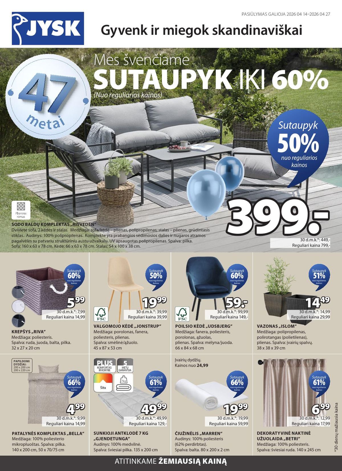 JYSK (2026 04 14 - 2026 04 27)