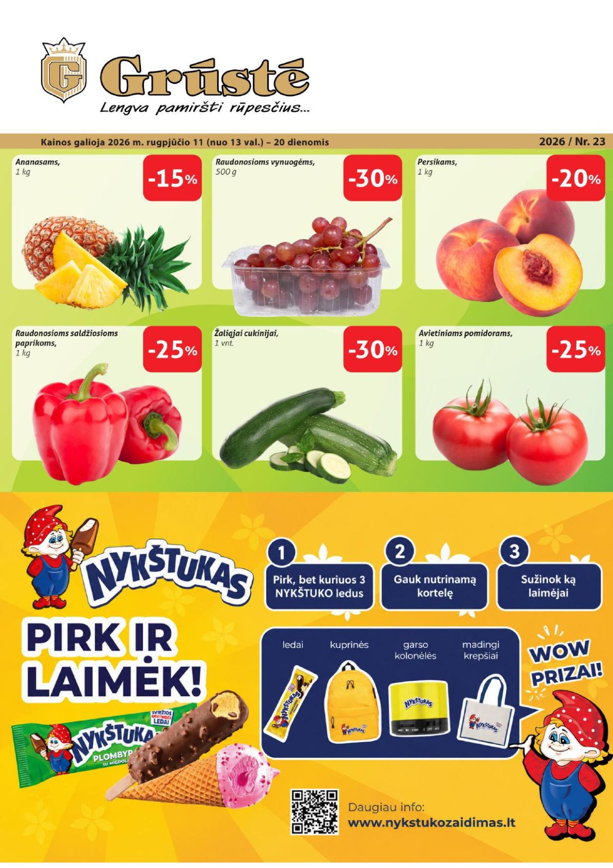 GRŪSTĖ - Leidinys Nr.22 (2026 08 11 - 2026 08 20)