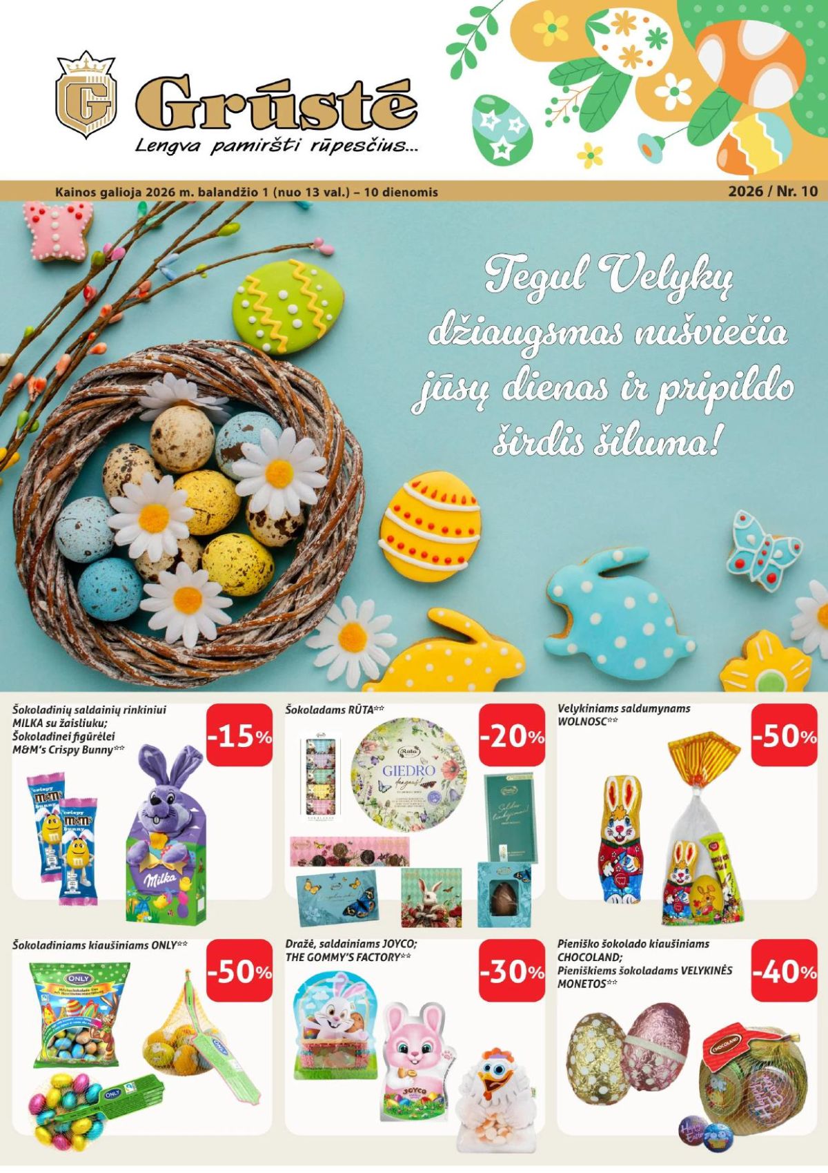 GRŪSTĖ - Leidinys Nr.10 (2026 04 01 - 2026 04 10)