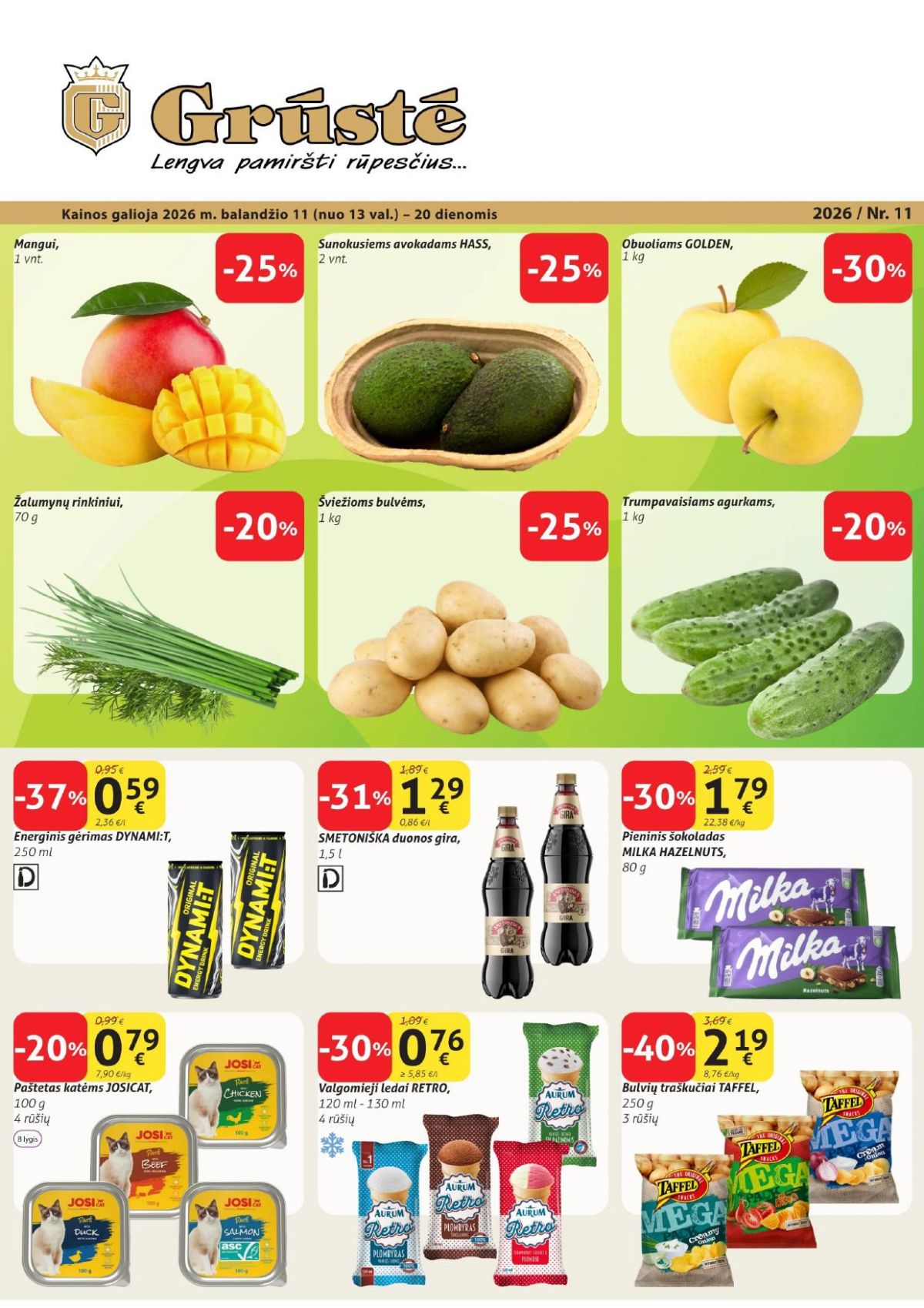 GRŪSTĖ - Leidinys Nr.11 (2026 04 11 - 2026 04 20)