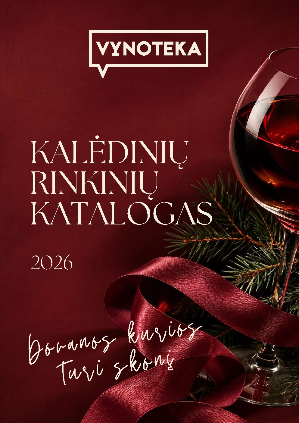 Kalėdinių rinkinių katalogas 2026