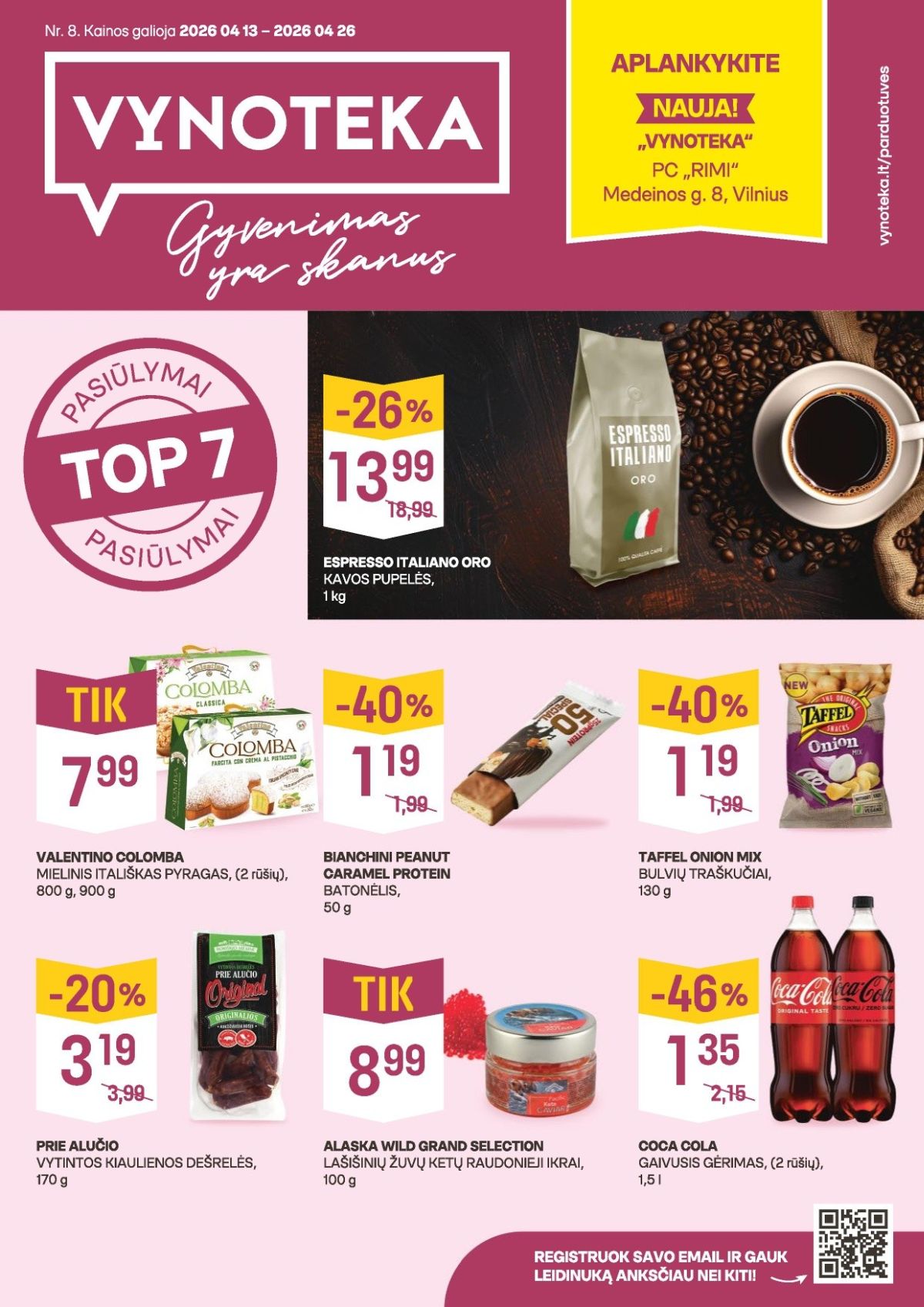 VYNOTEKA (2026 04 13 - 2026 04 26)