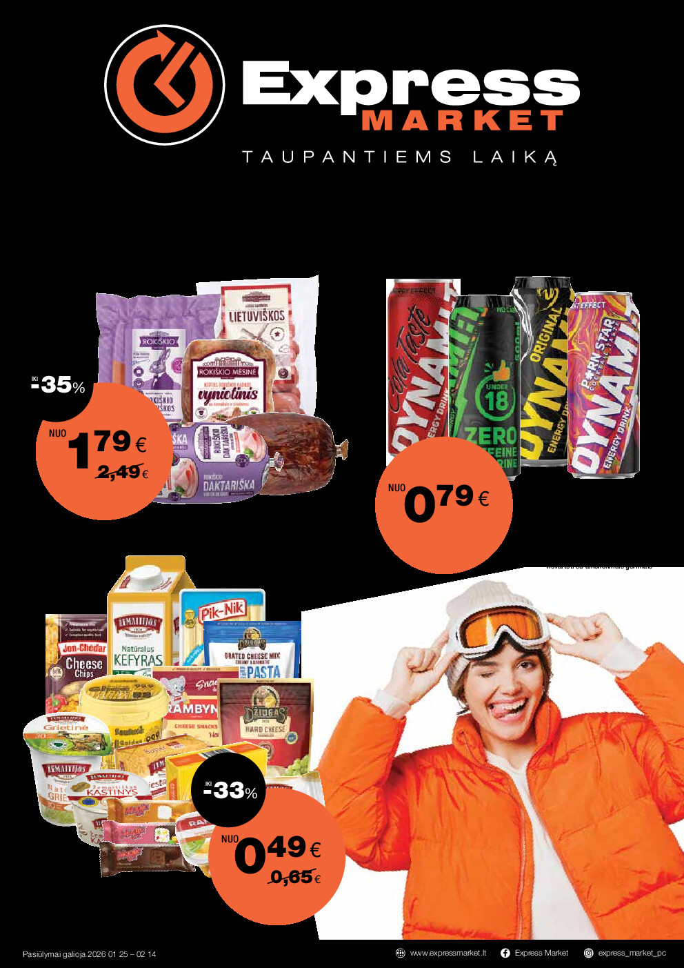 Akcijų leidinys (2026-01-25 - 2026-02-14)