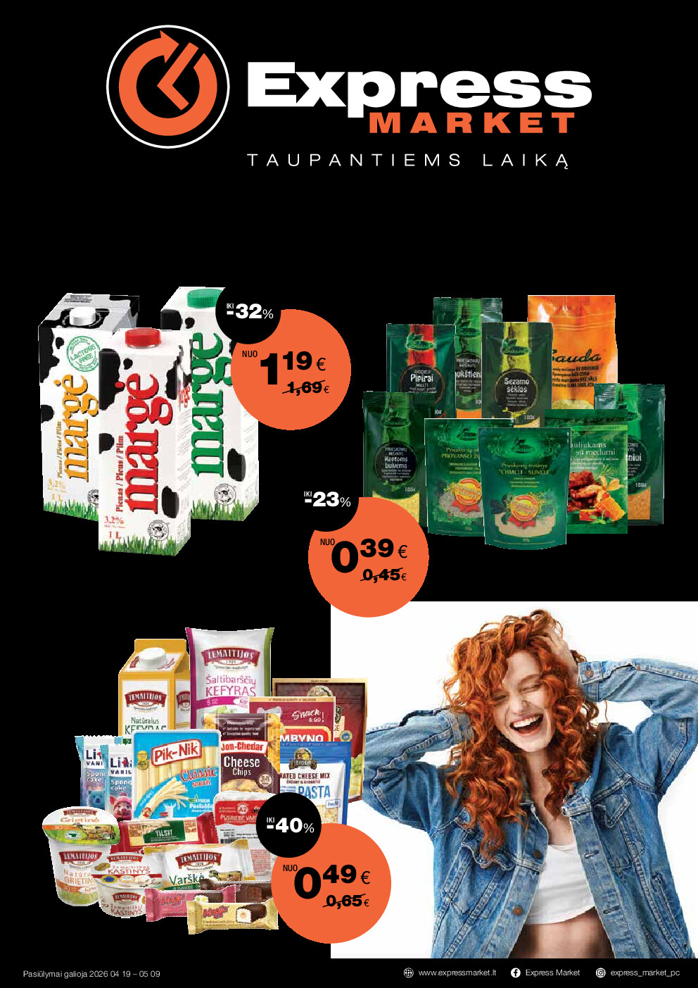 Akcijų leidinys (2026-04-19 - 2026-05-09)