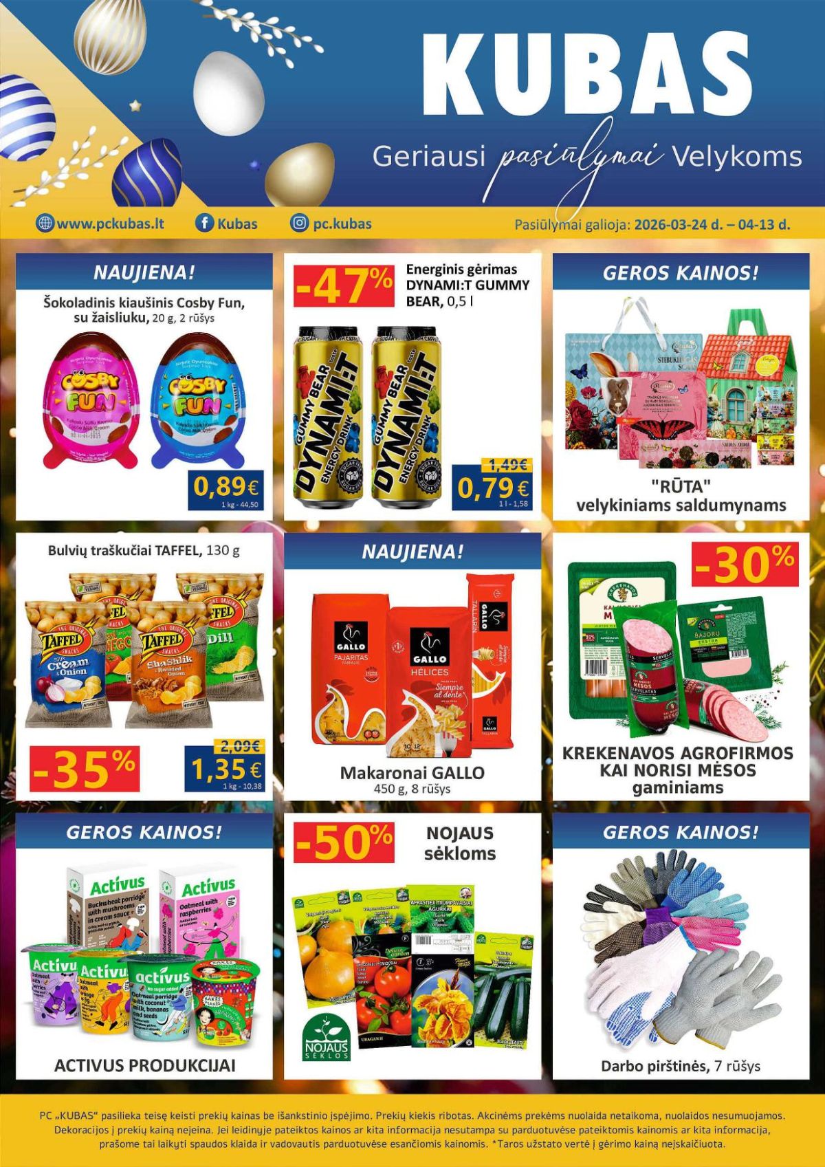 KUBAS (2026 03 24 - 2026 04 13)