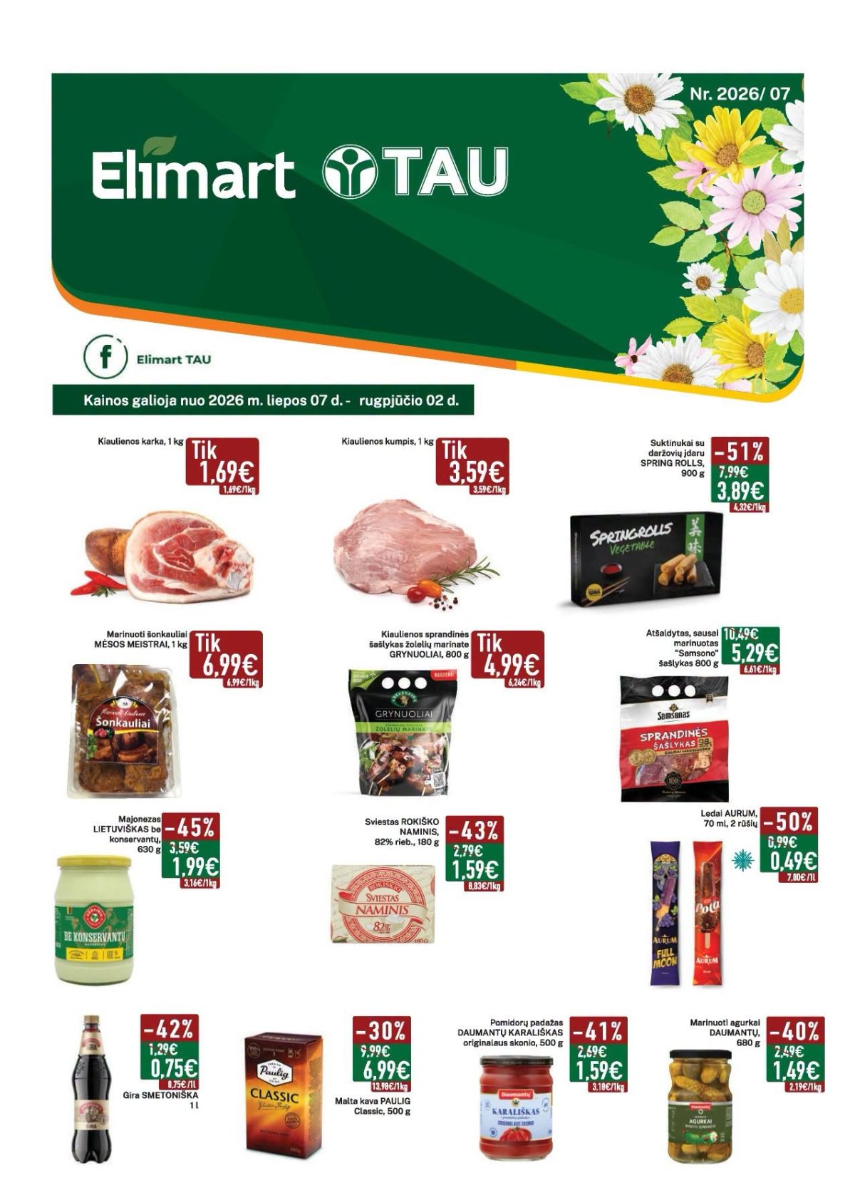 ELIMART - TAU (2026 07 07 - 2026 08 02)