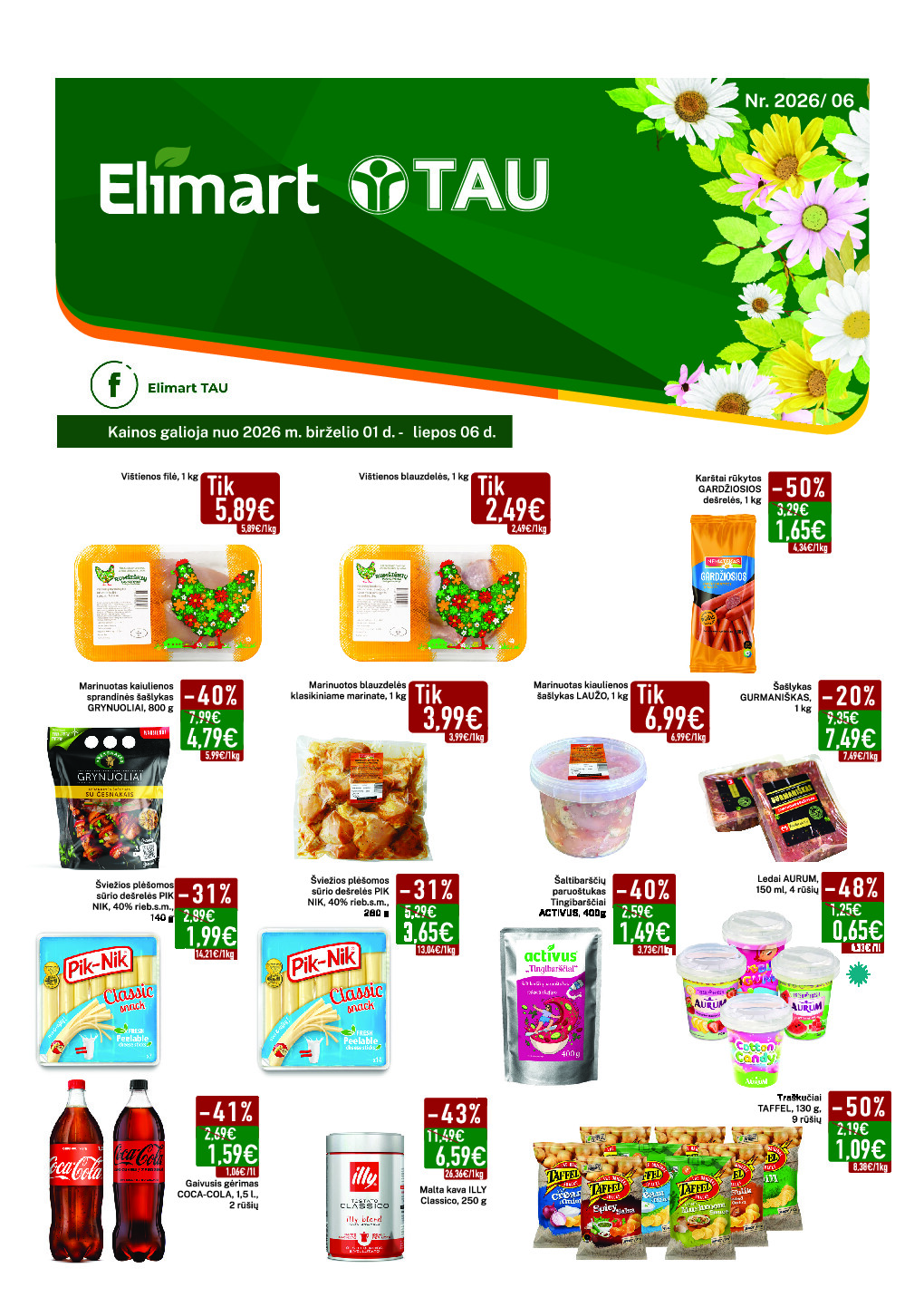 Elimart Tau leidinys (2026-06-01 - 2026-07-06)