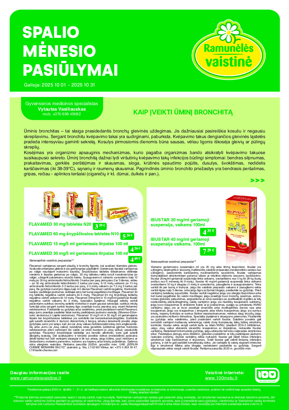 Akcijų leidinys (2025-10-01)