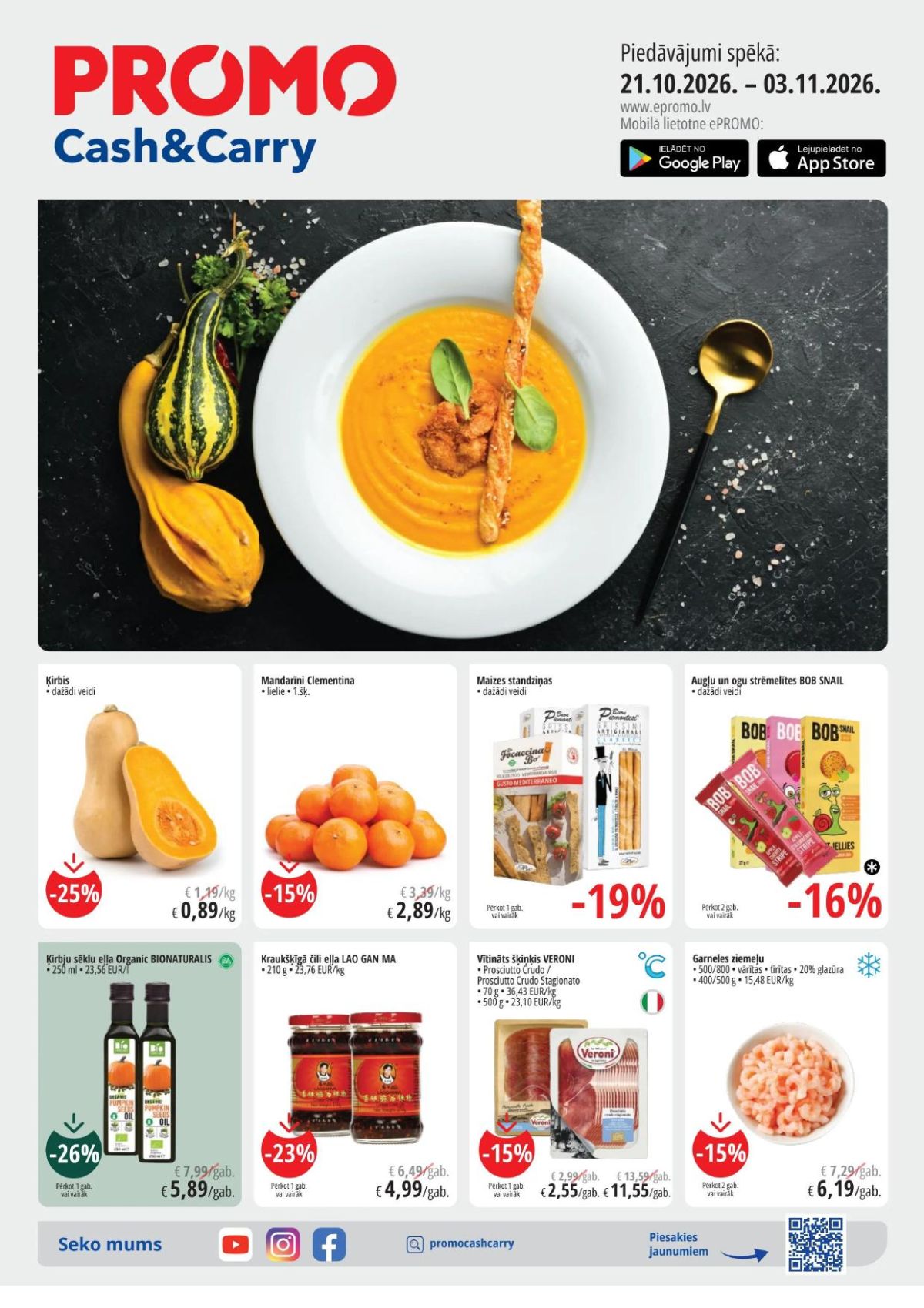 PROMO Cash & Carry (21.10.2026 - 03.11.2026)