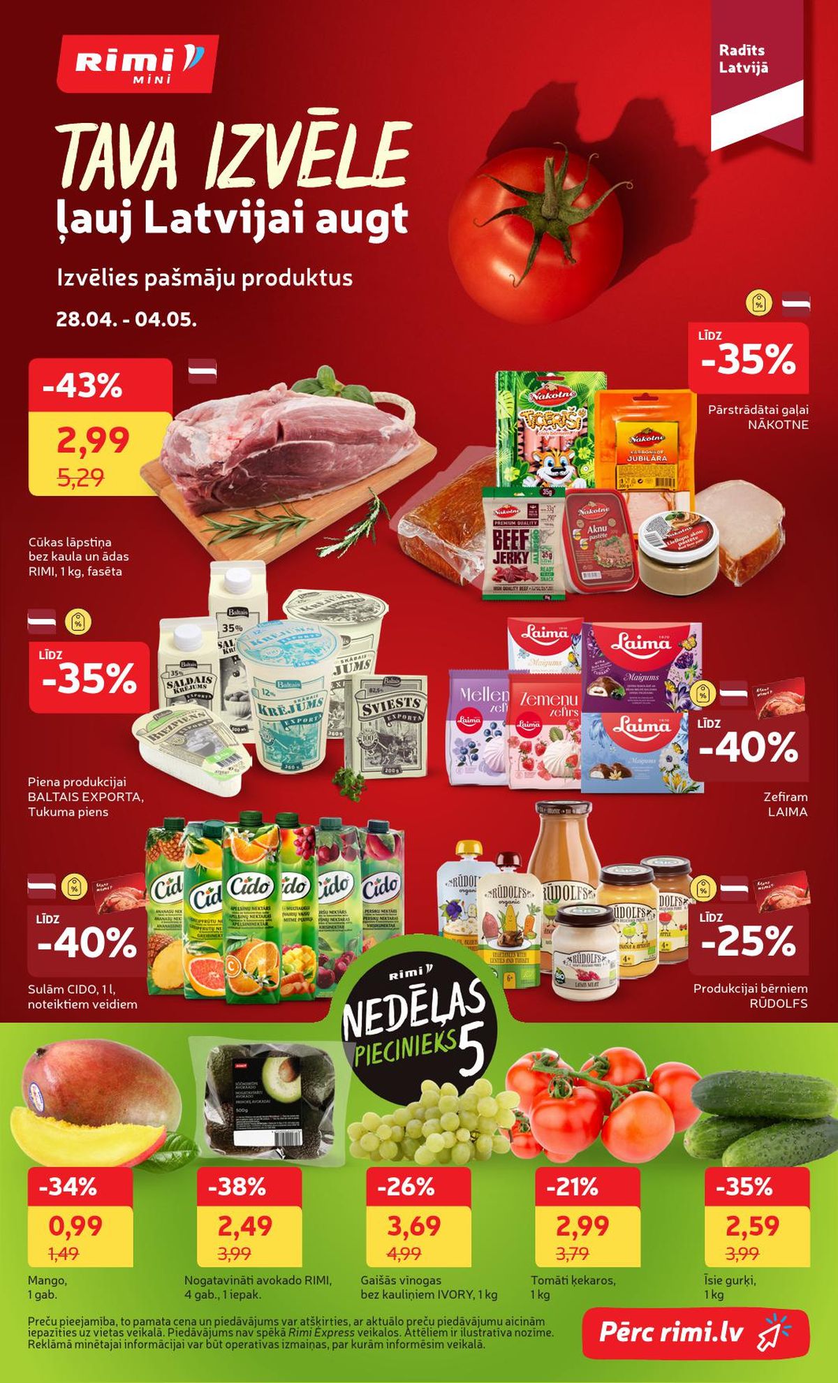 RIMI - Mini (28.04.2026 - 04.05.2026)