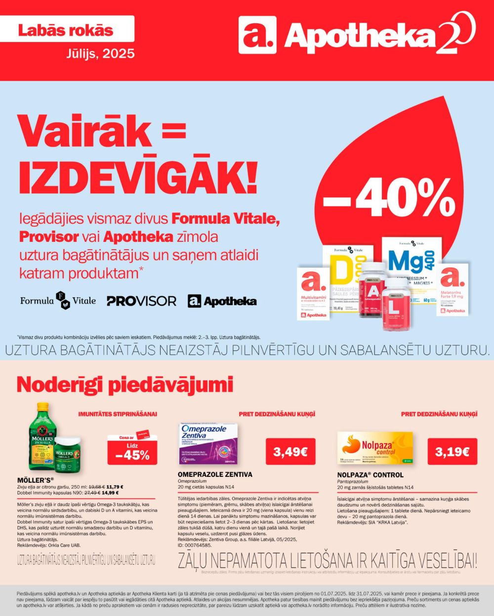 APOTHEKA (01.07.2025 - 31.07.2025)