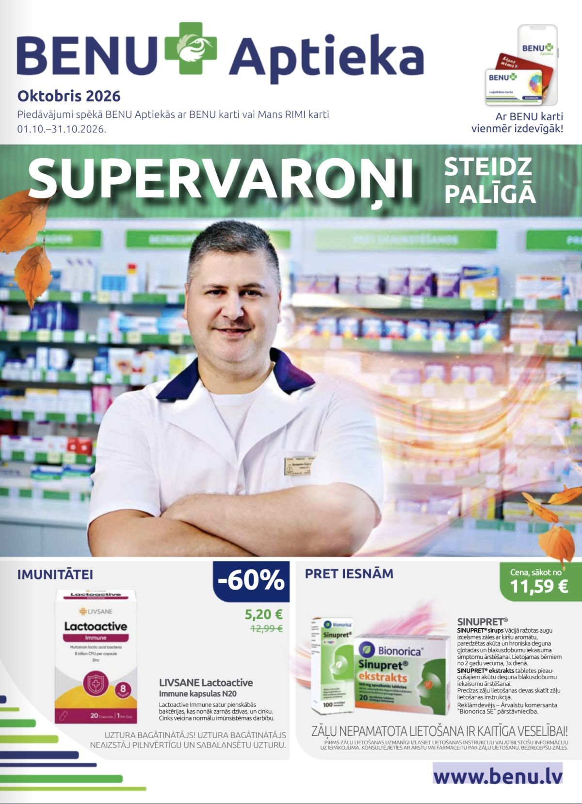 BENU (01.10.2026 - 31.10.2026)