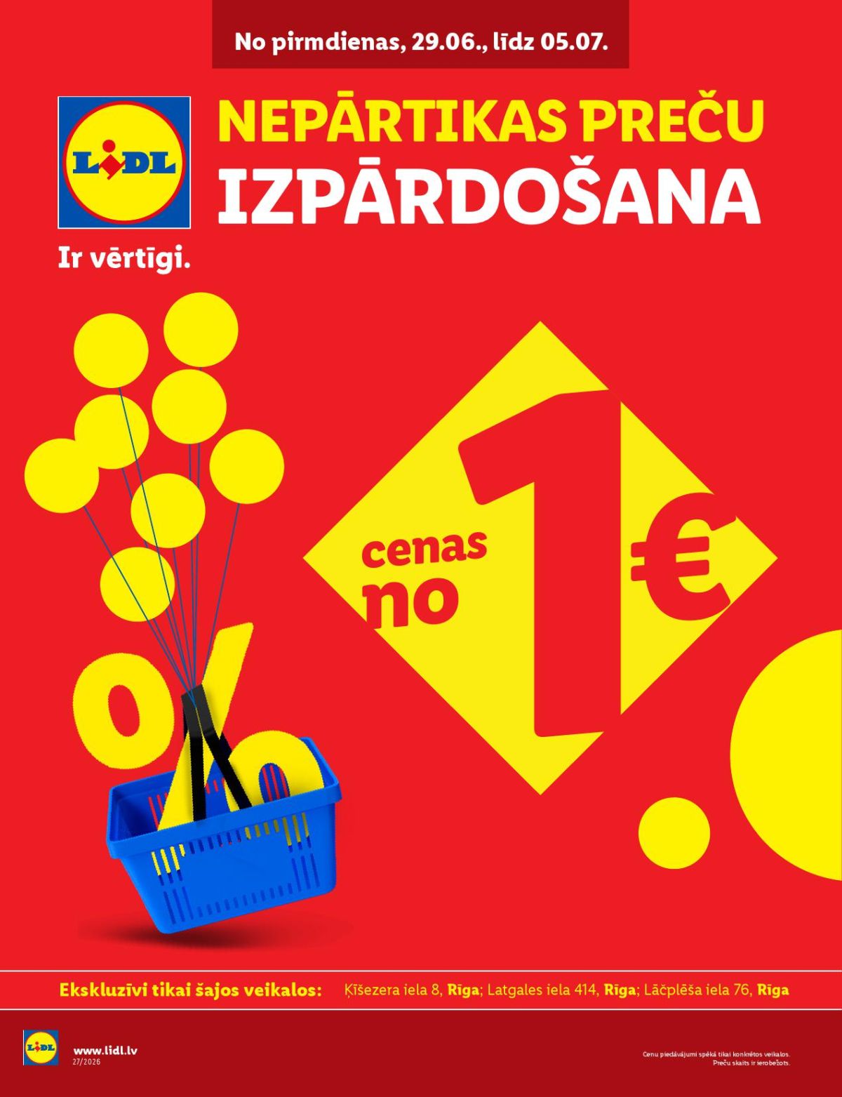 LIDL - Atlaižu viesulis (29.06.2026 - 05.07.2026)
