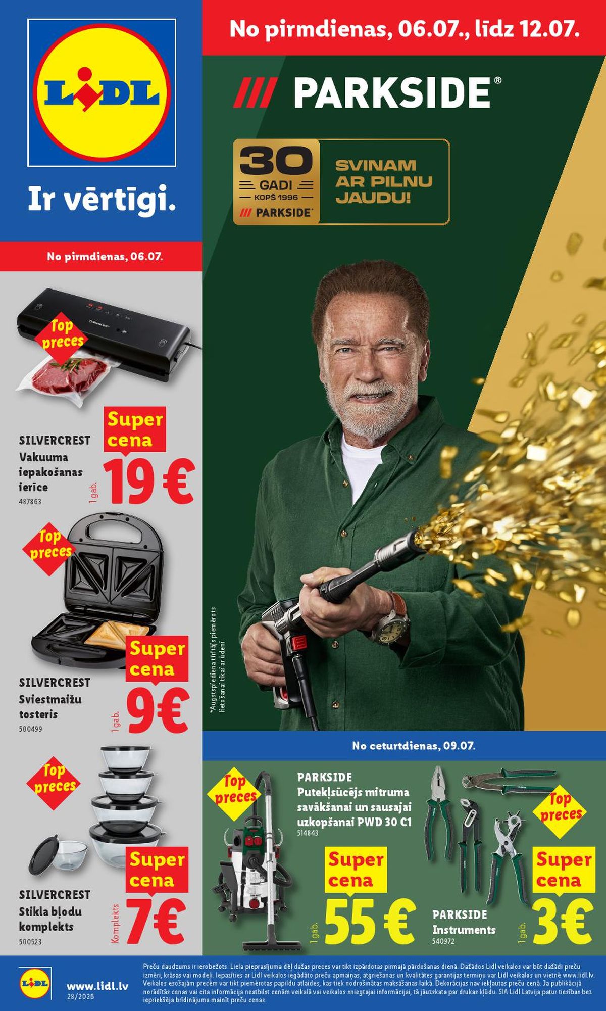LIDL - Nepārtikas preču piedāvājums (06.07.2026 - 12.07.2026)