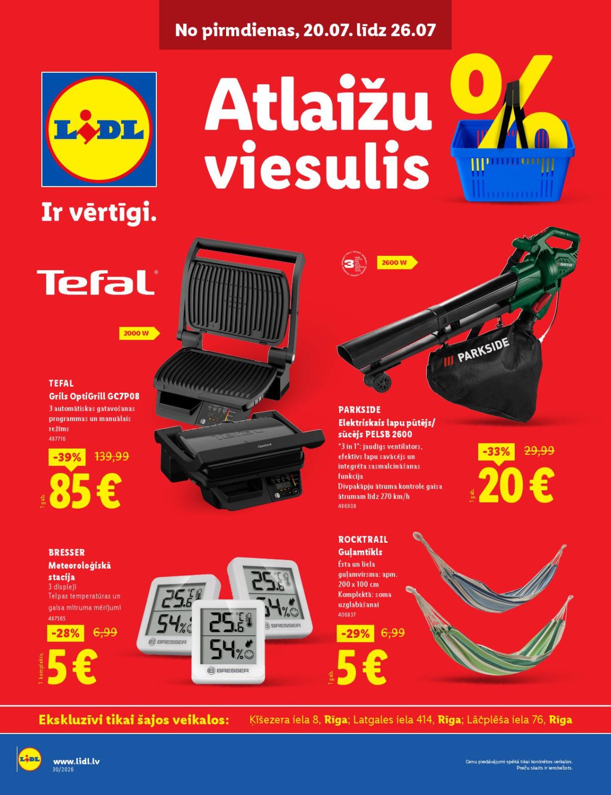 LIDL - Atlaižu viesulis (20.07.2026 - 26.07.2026)