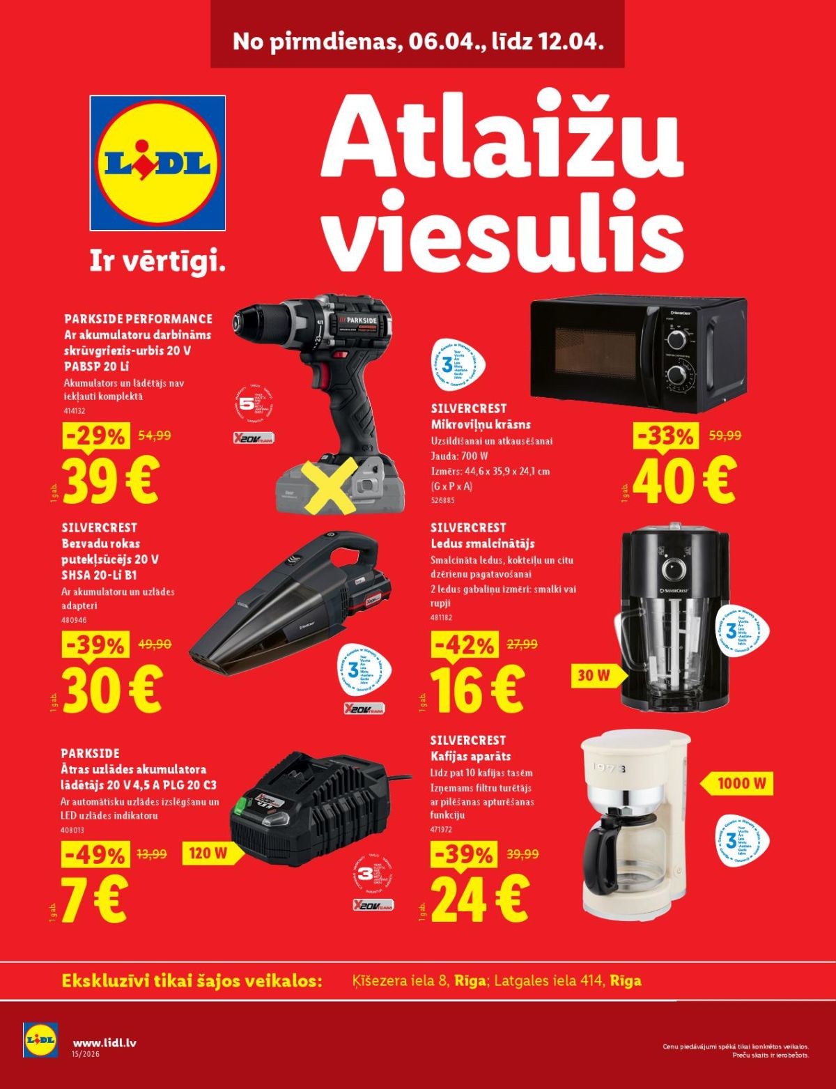 LIDL - Atlaižu viesulis (06.04.2026 - 12.04.2026)