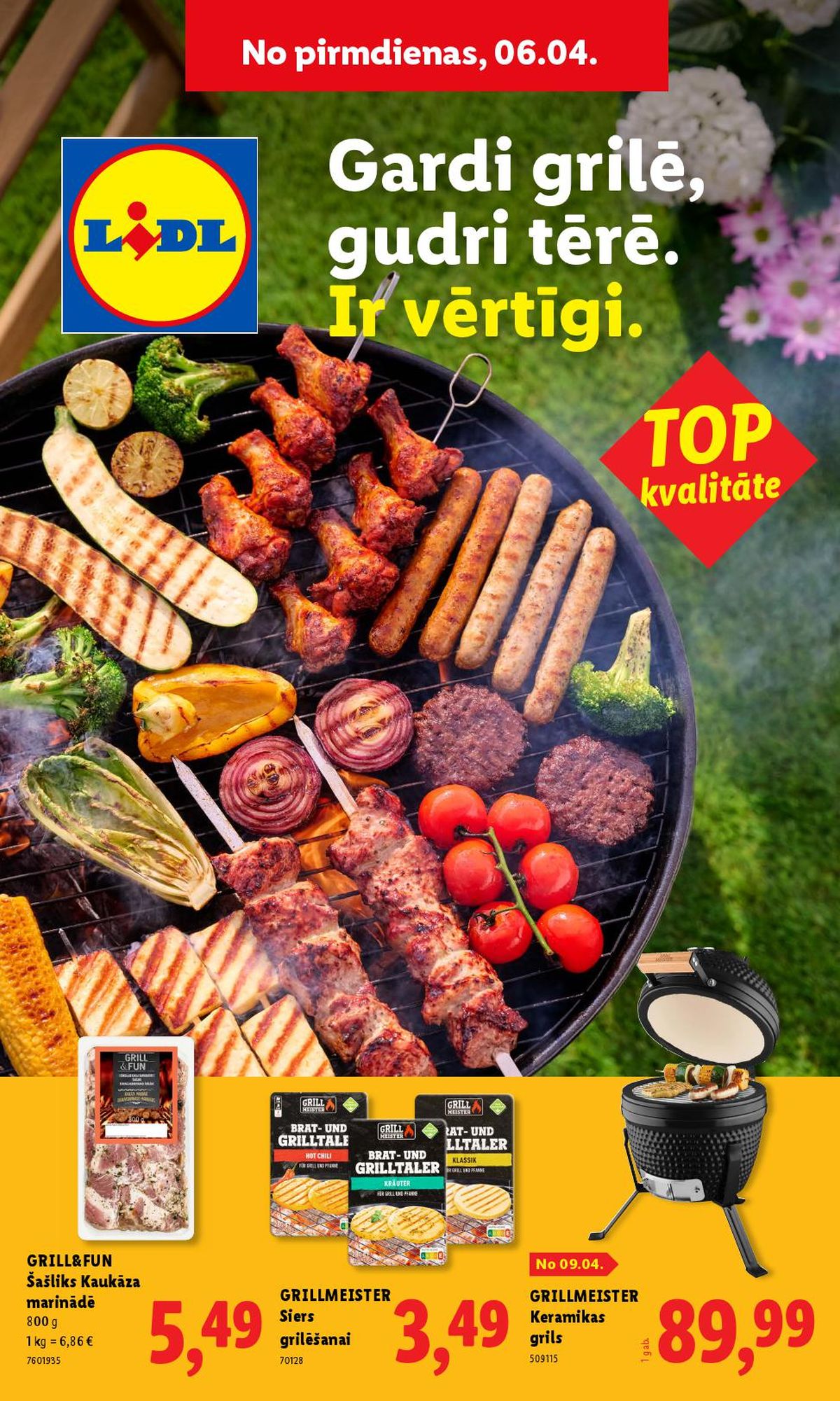 LIDL - Grila katalogs (06.04.2026 - 12.04.2026)