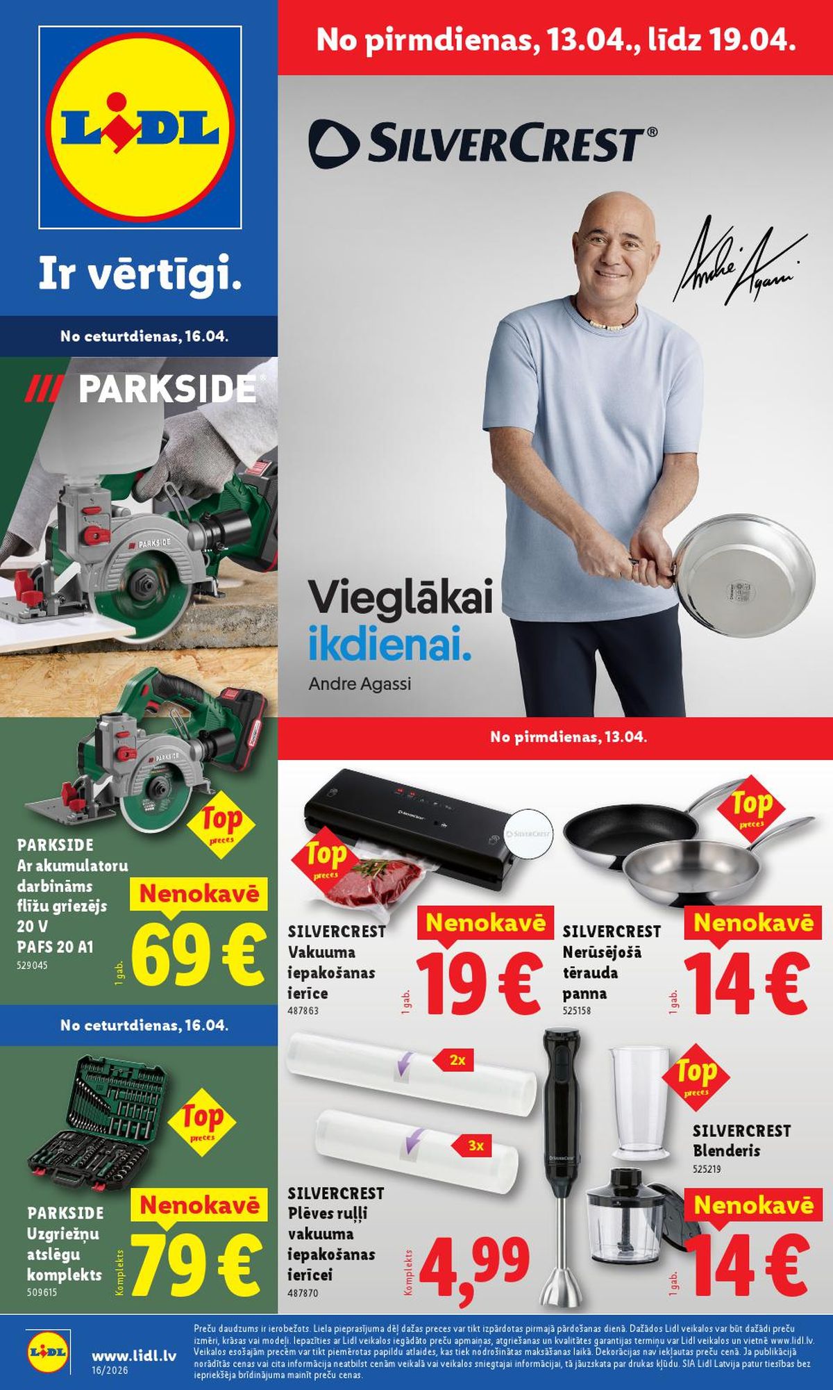 LIDL - Nepārtikas preču piedāvājums (13.04.2026 - 19.04.2026)