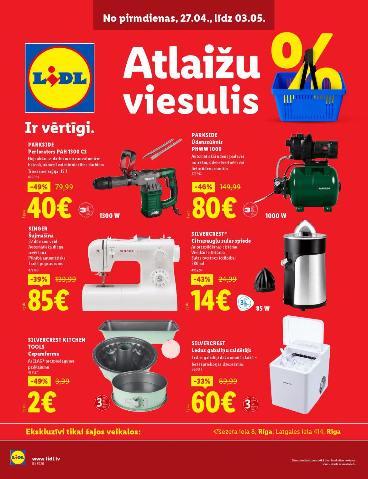 LIDL - Atlaižu viesulis (27.04.2026 - 03.05.2026)
