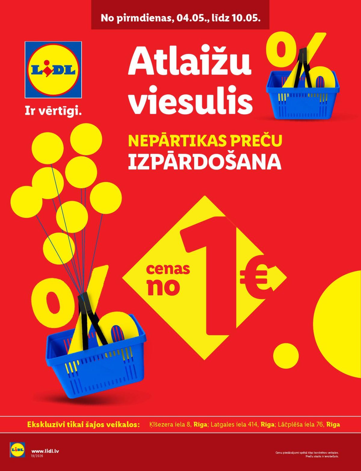 LIDL - Atlaižu viesulis (04.05.2026 - 10.05.2026)