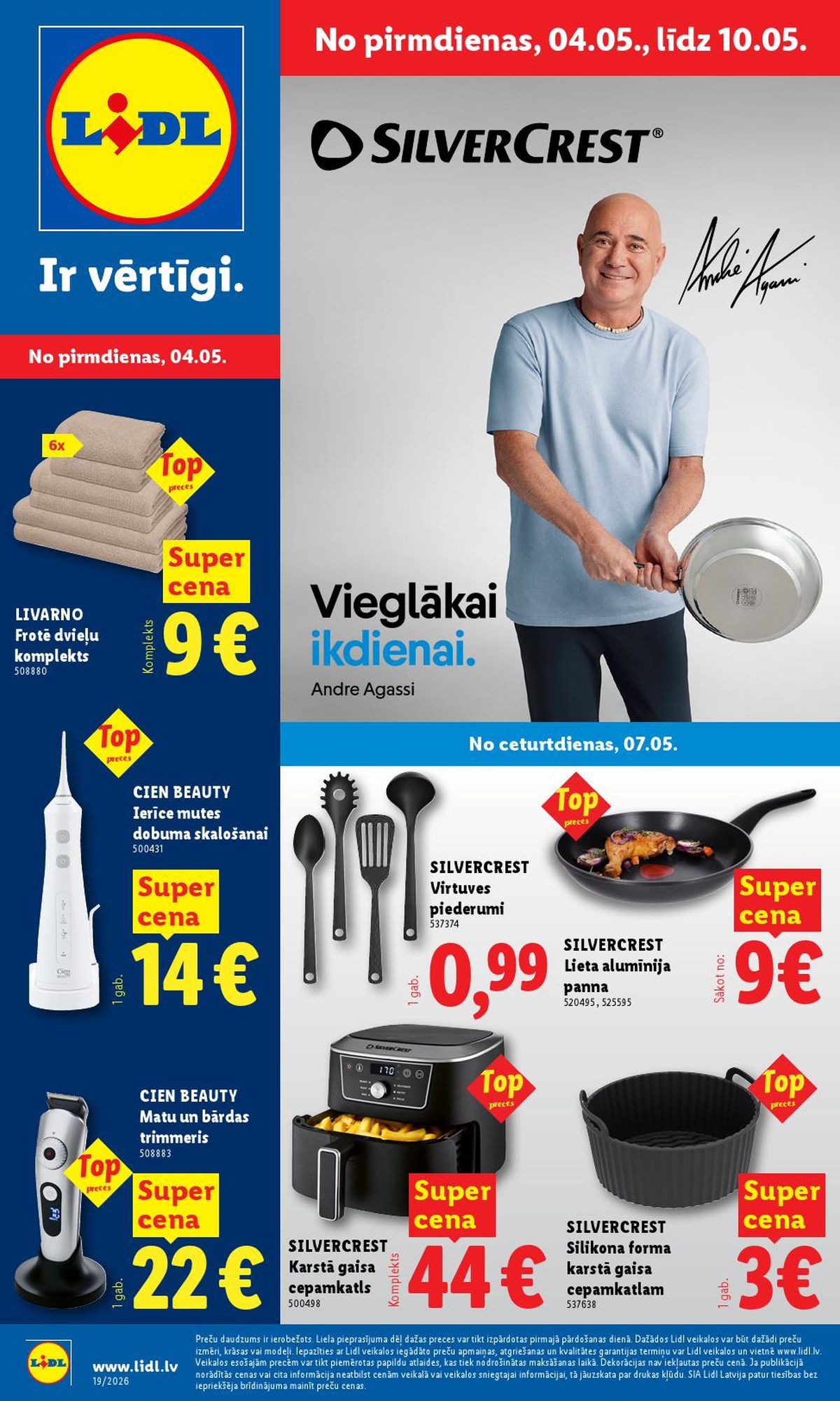 LIDL - Nepārtikas preču piedāvājums (04.05.2026 - 10.05.2026)