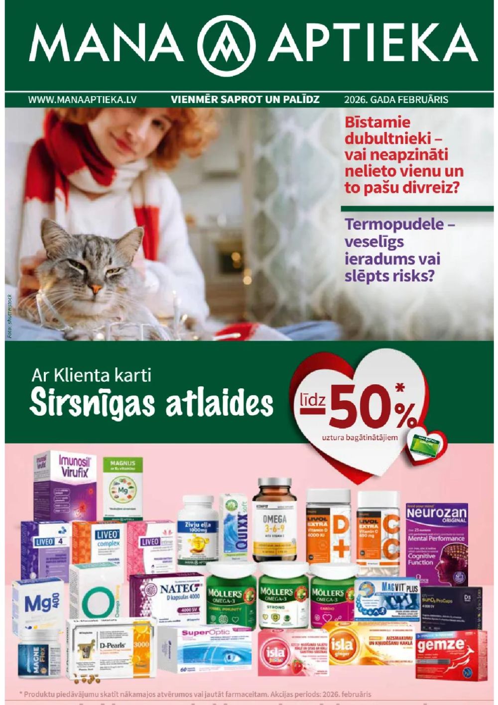 MANA APTIEKA (01.02.2026 - 28.02.2026)