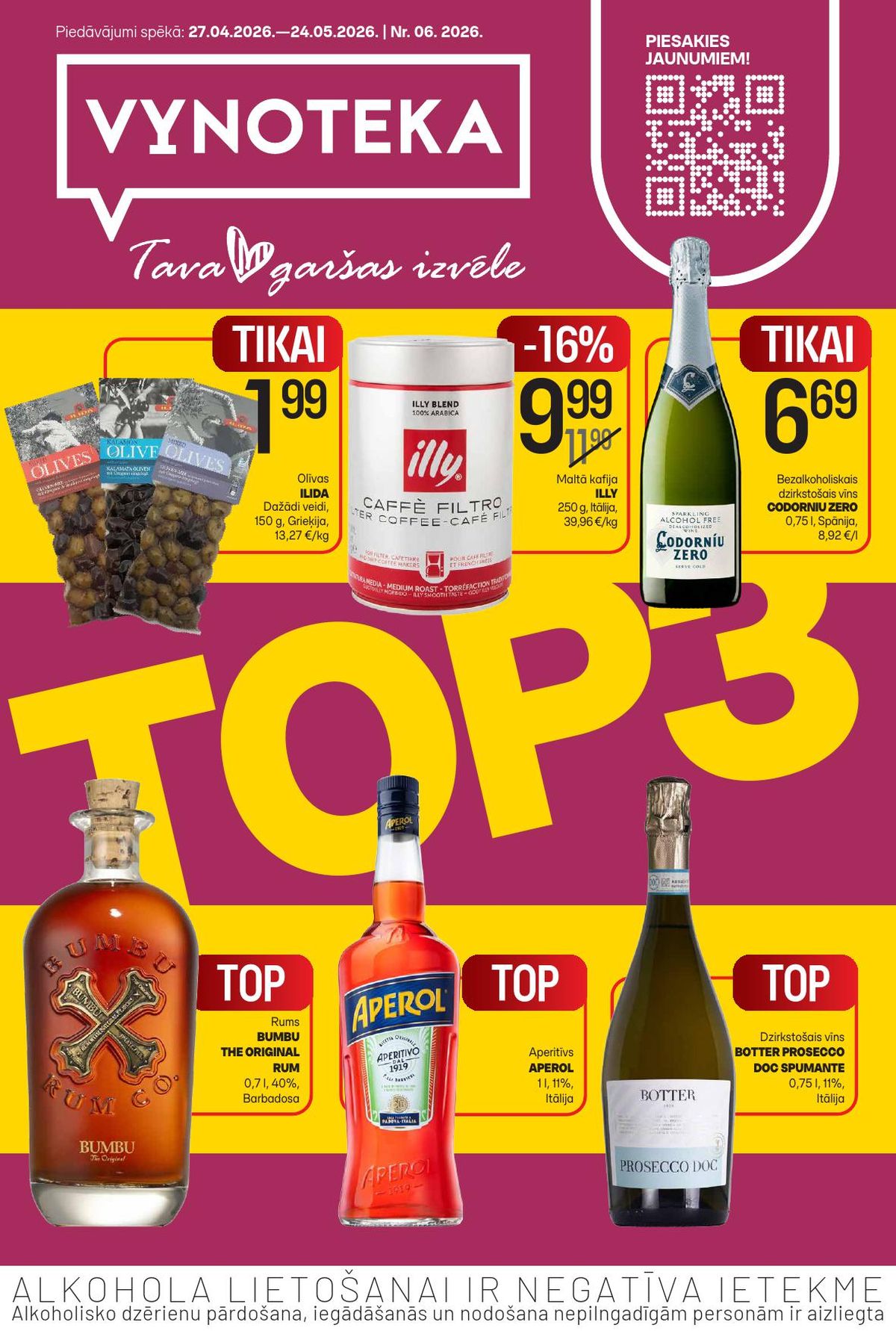 VYNOTEKA (27.04.2026 - 24.05.2026)