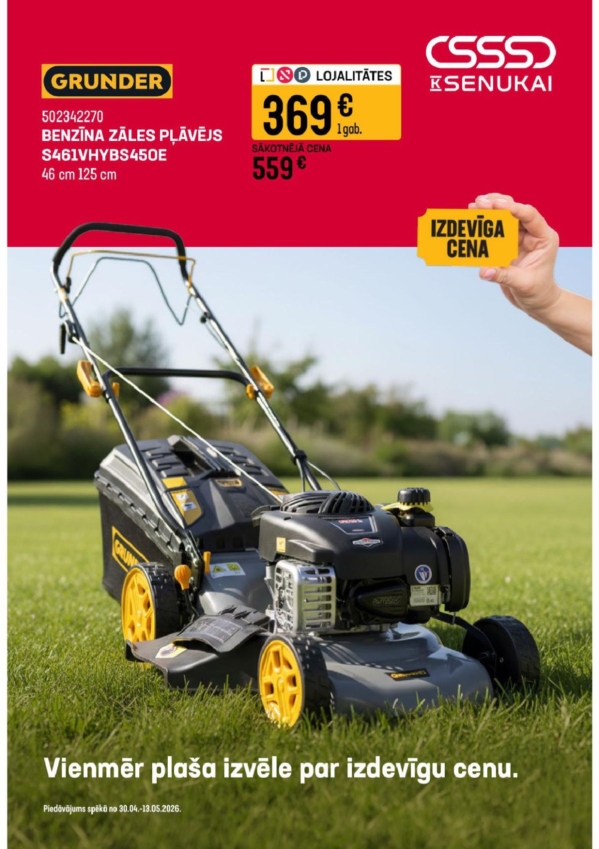 K SENUKAI (30.04.2026 - 13.05.2026)