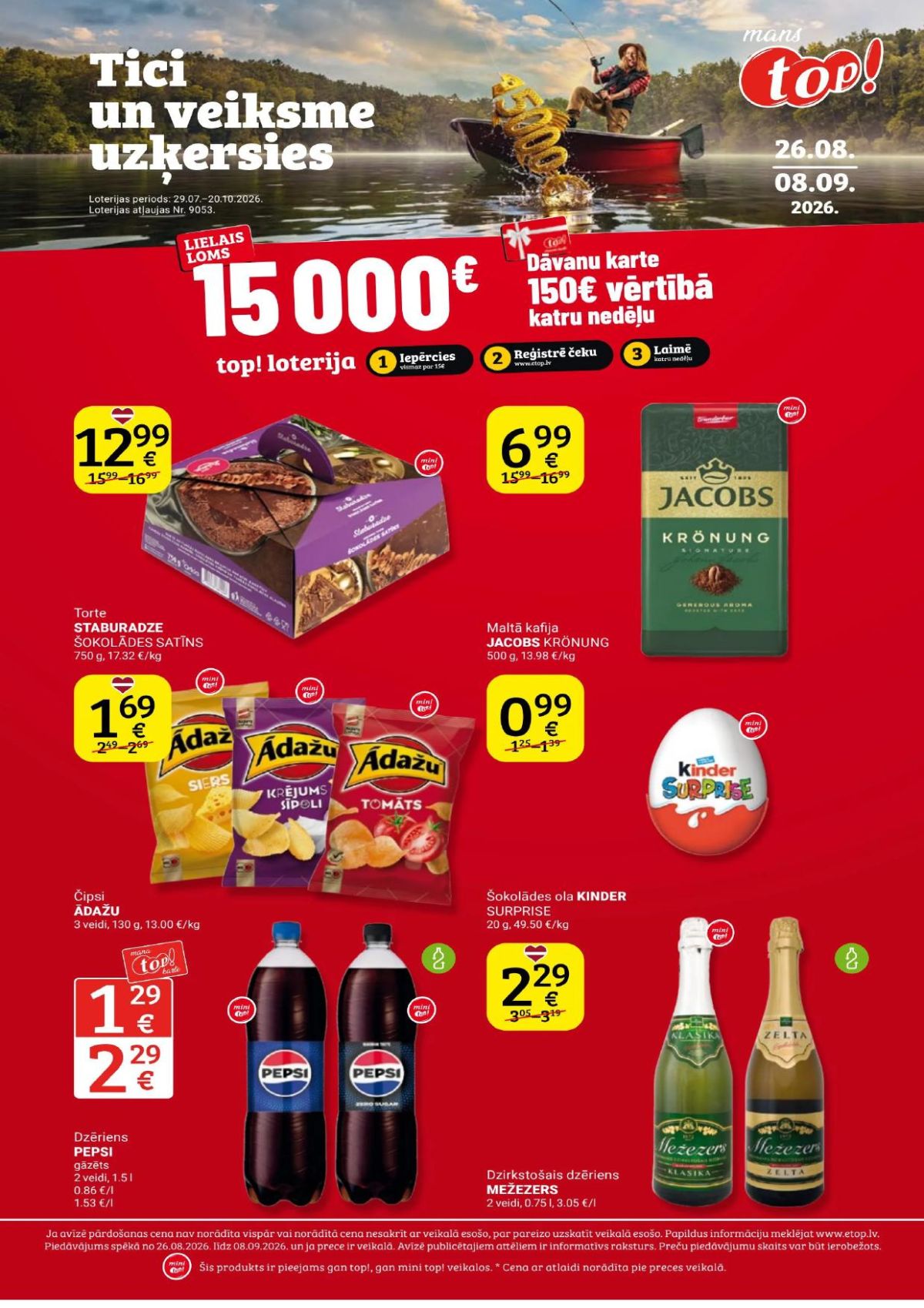 TOP! (26.08.2026 - 08.09.2026)