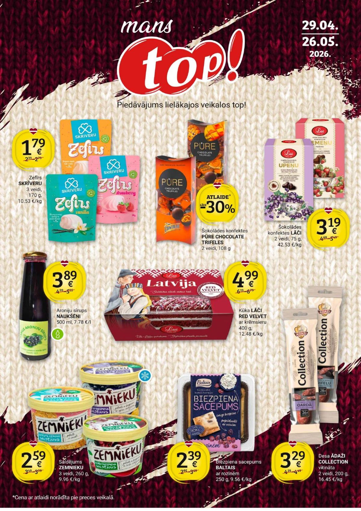 TOP! (29.04.2026 - 26.05.2026)