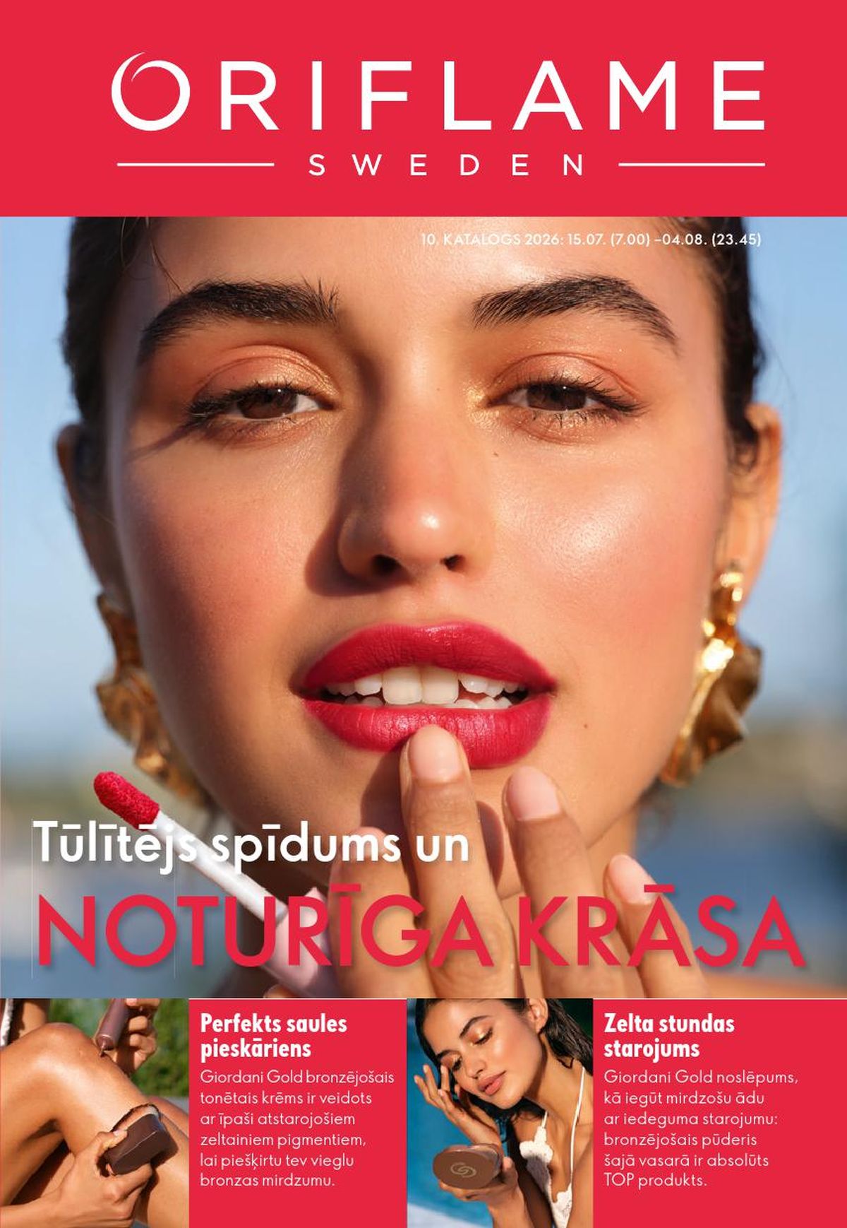 ORIFLAME - Katalogs 10 (15.07.2026 - 04.08.2026)