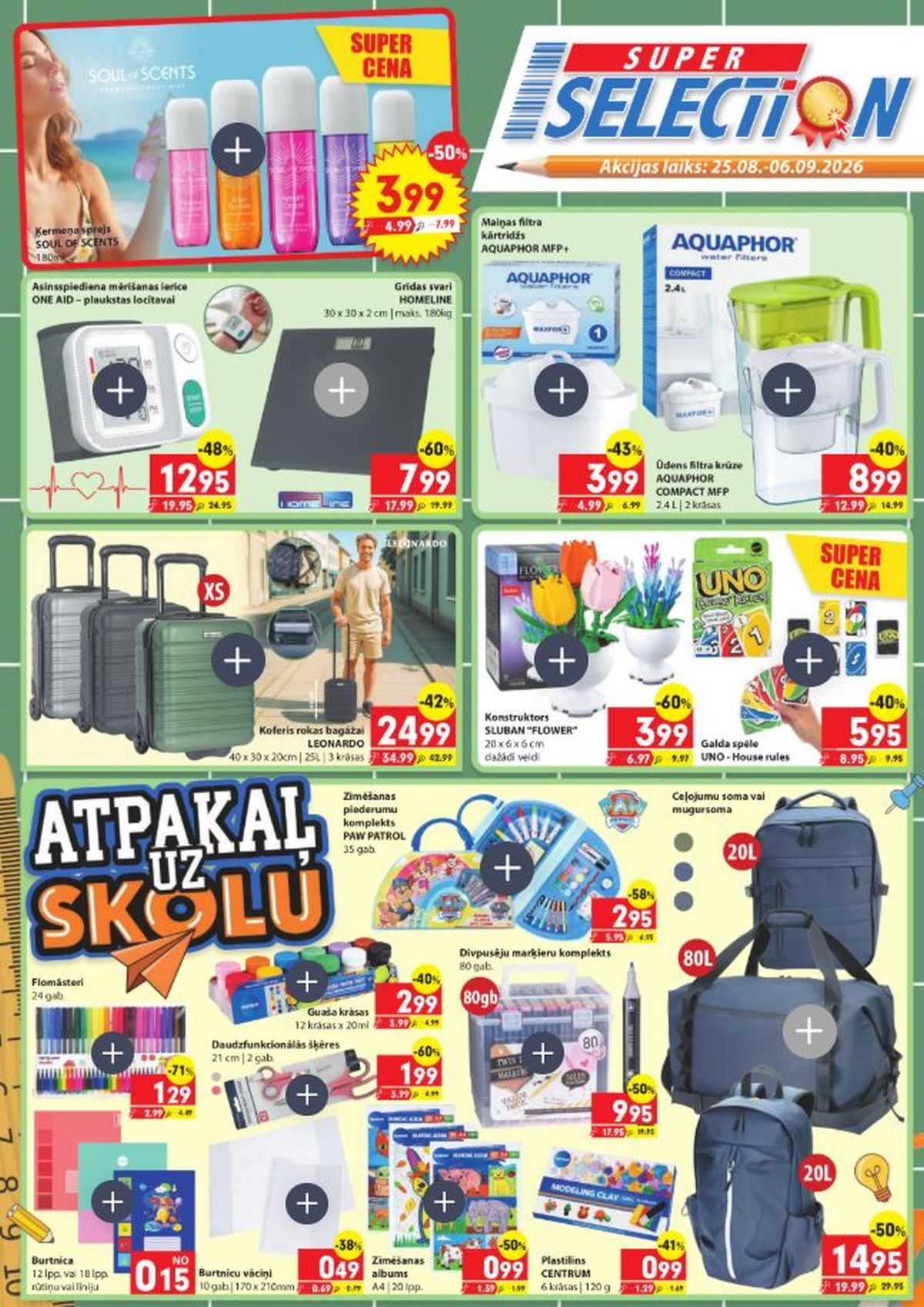 SUPER SELECTION (25.08.2026 - 06.09.2026)