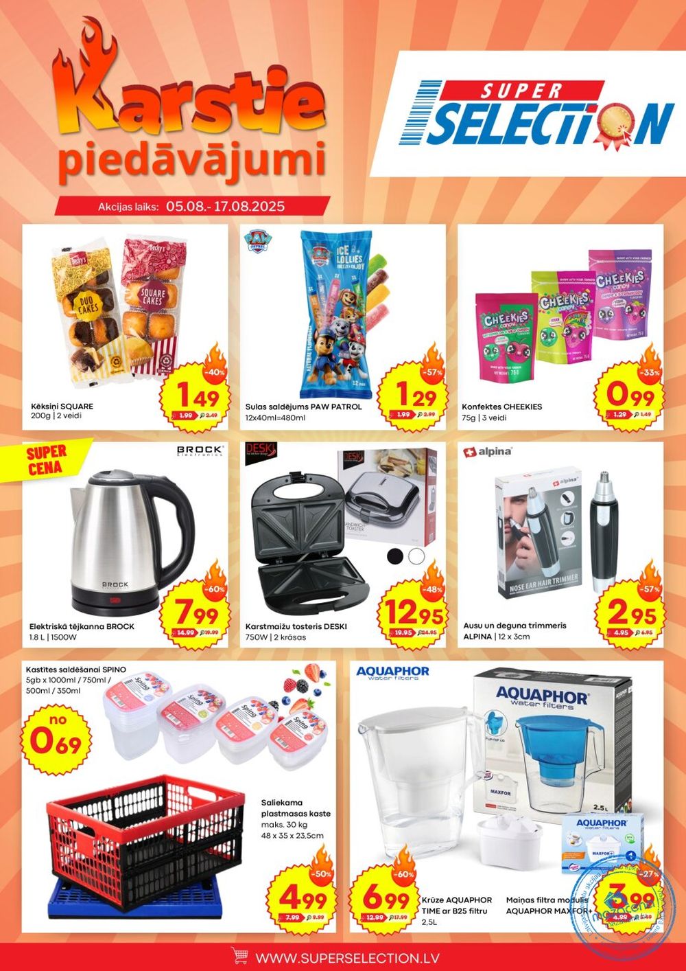 SUPER SELECTION (05.08.2025 - 17.08.2025)