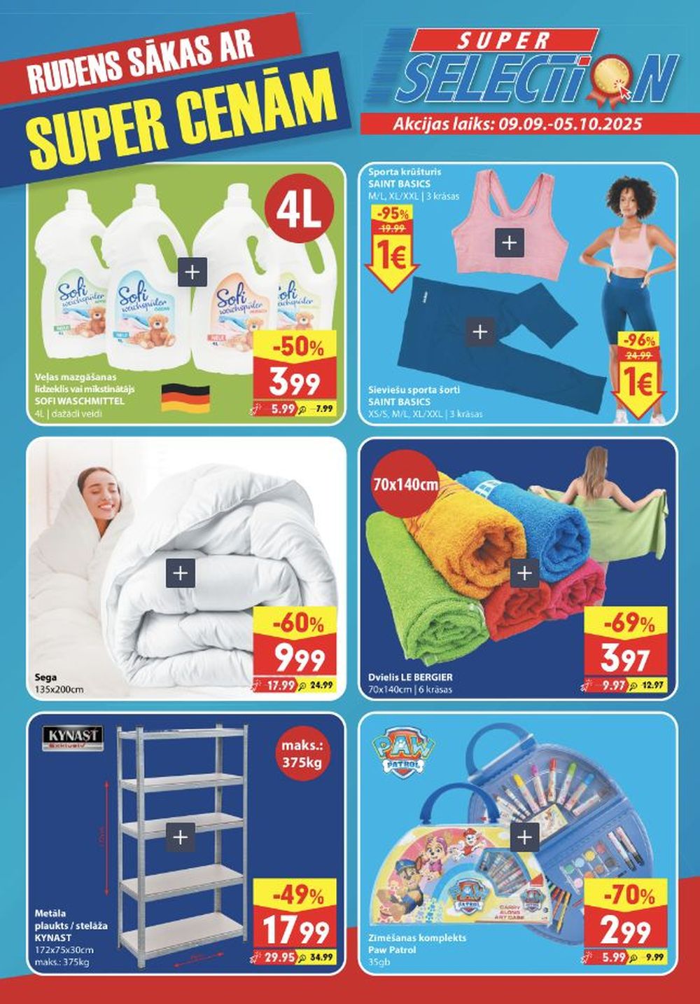 SUPER SELECTION (09.09.2025 - 05.10.2025)