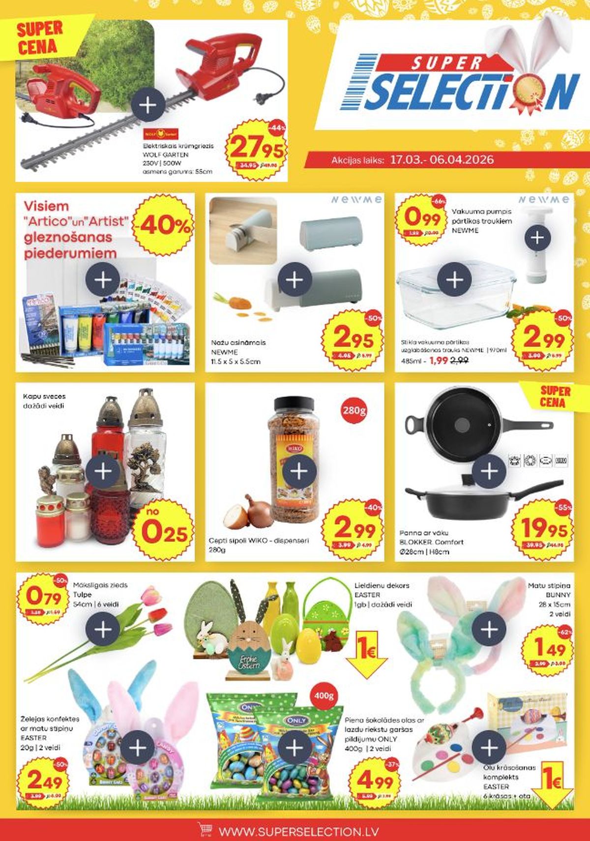 SUPER SELECTION (17.03.2026 - 06.04.2026)