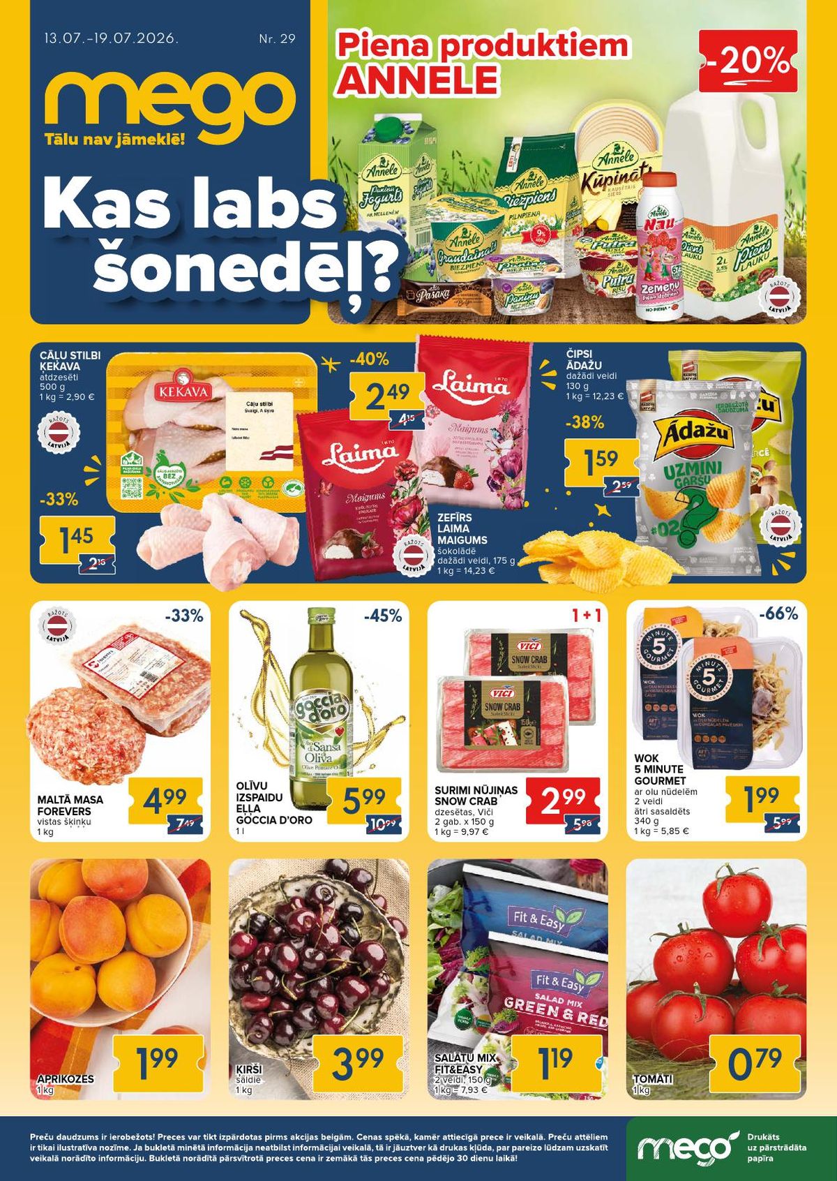 MEGO (13.07.2026 - 19.07.2026)