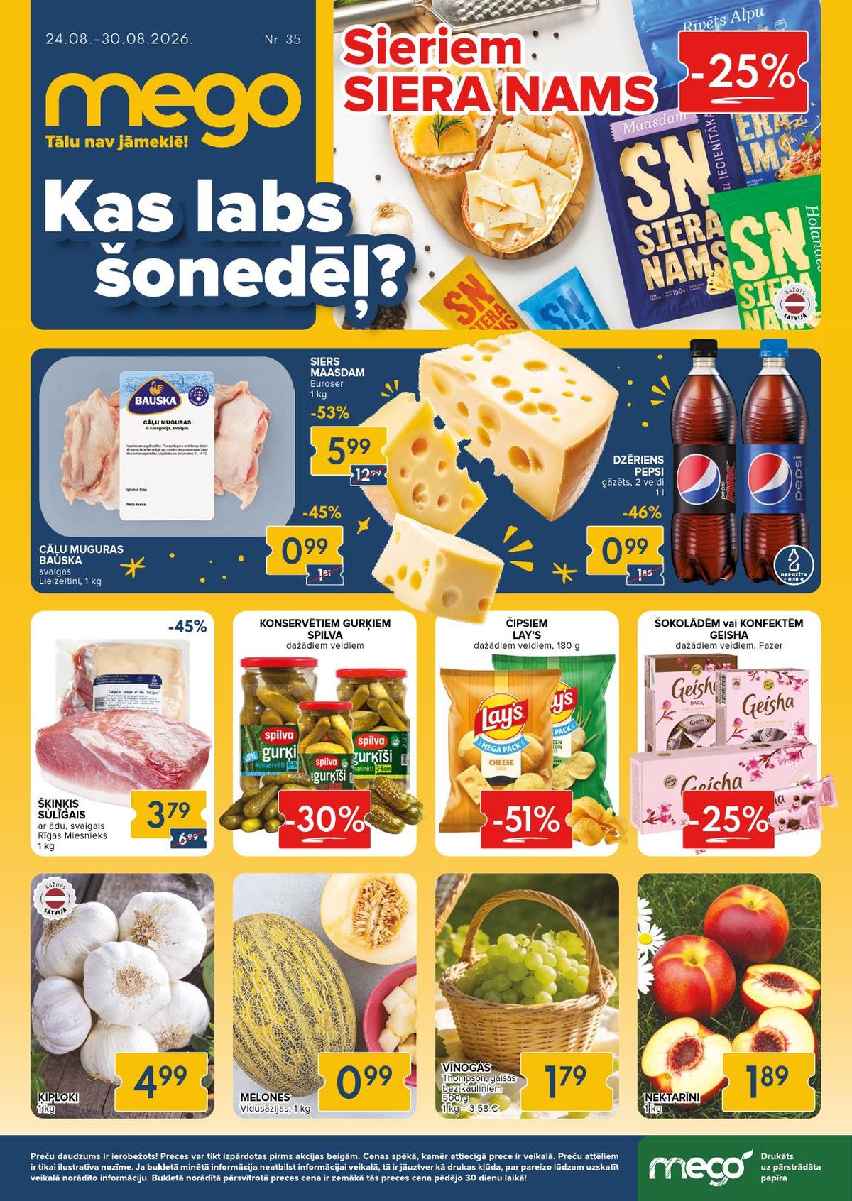 MEGO (24.08.2026 - 30.08.2026)
