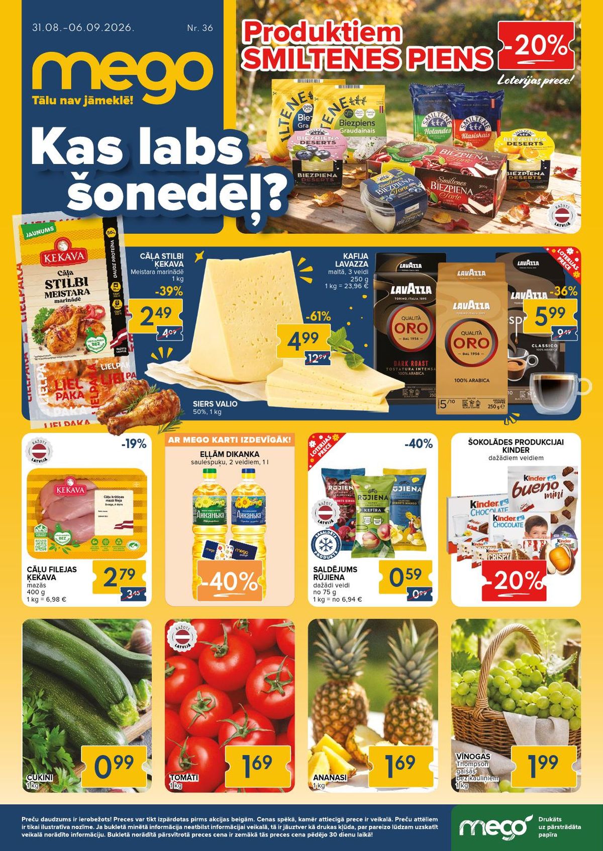 MEGO (31.08.2026 - 06.09.2026)