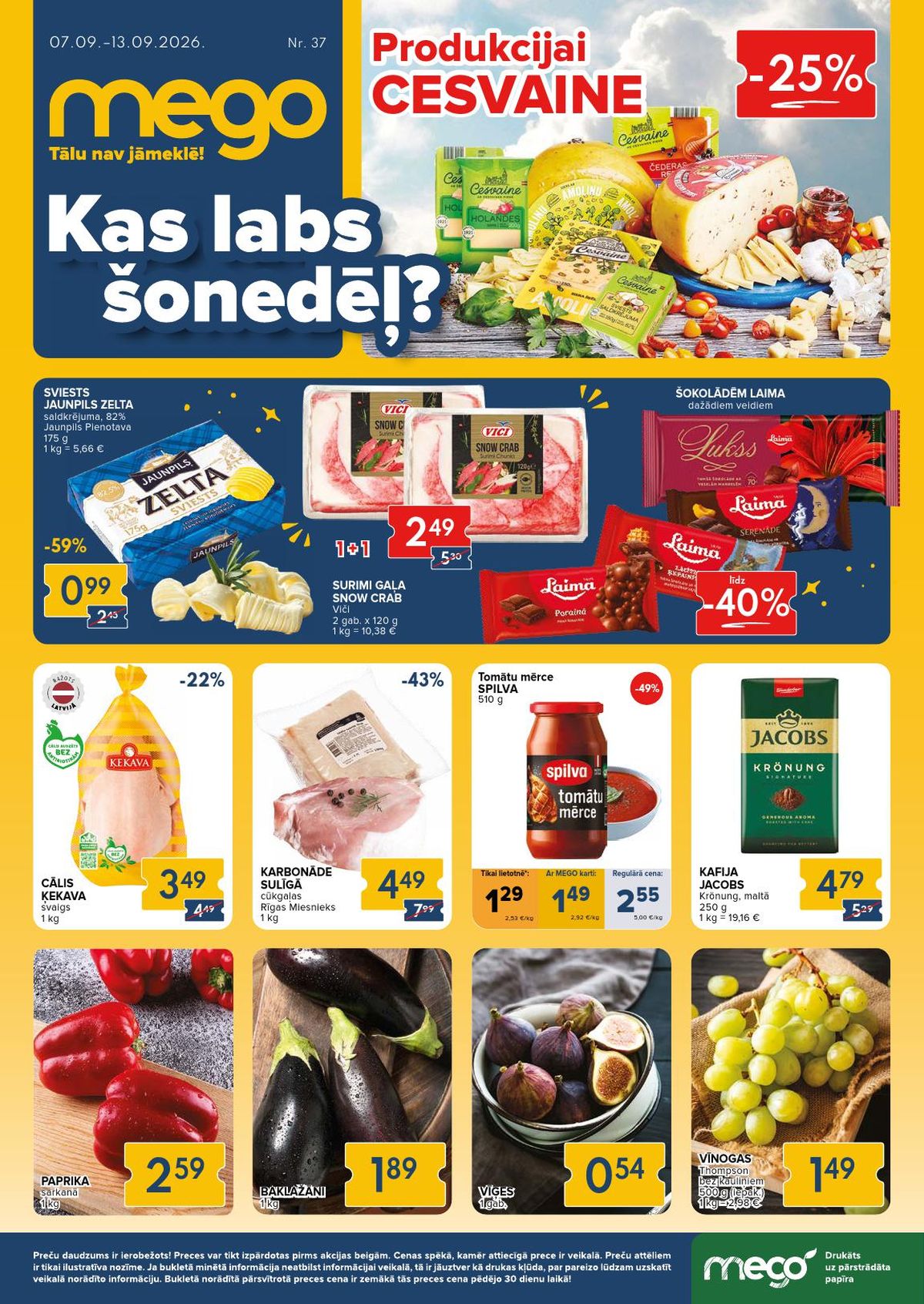 MEGO (07.09.2026 - 13.09.2026)