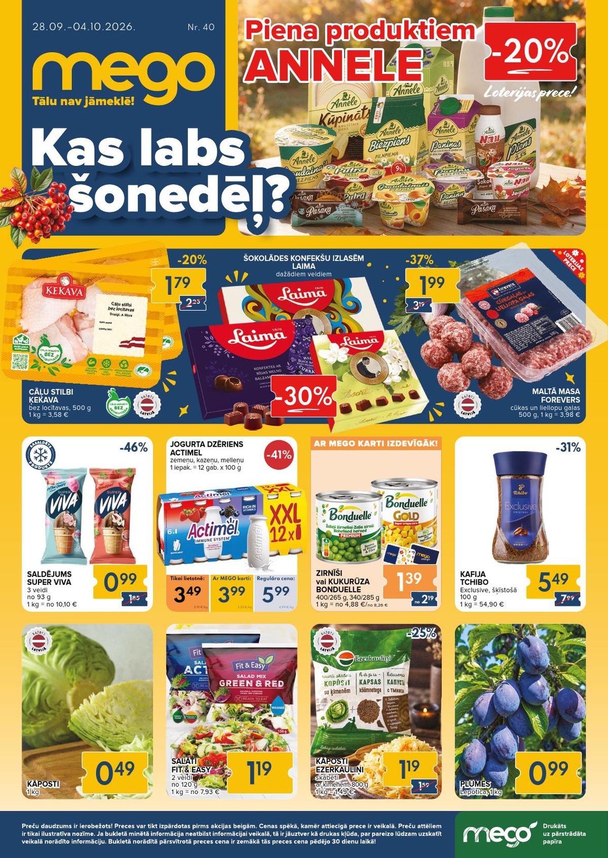 MEGO (28.09.2026 - 04.10.2026)