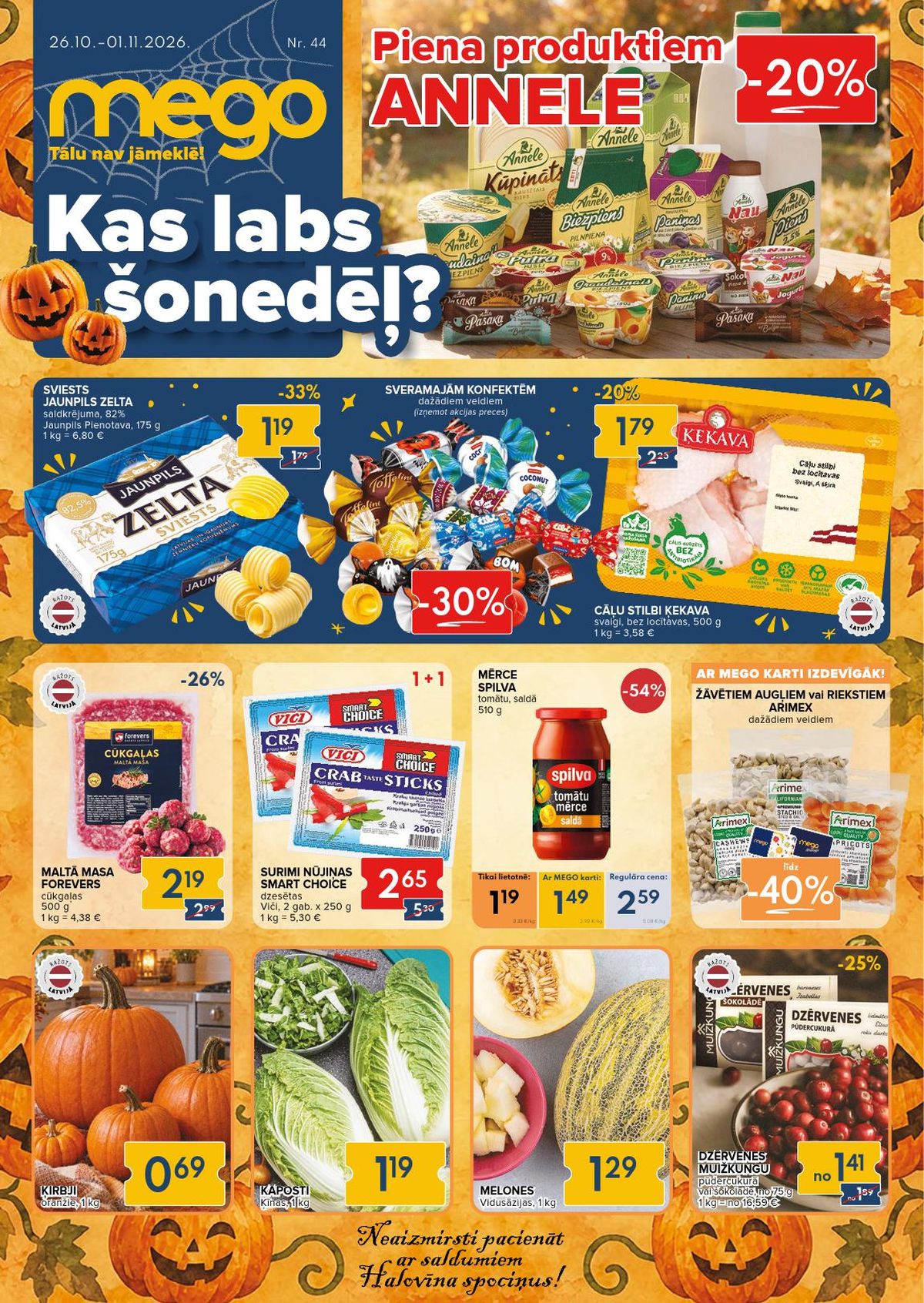 MEGO (26.10.2026 - 01.11.2026)