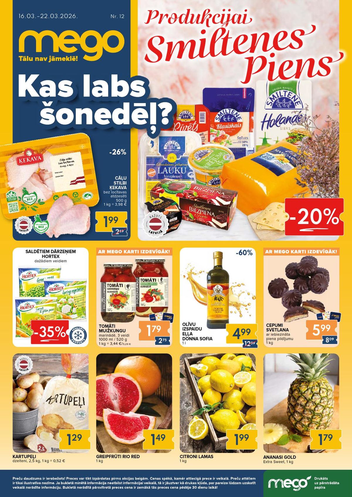 MEGO - Buklets Nr.12 (16.03.2026 - 22.03.2026)