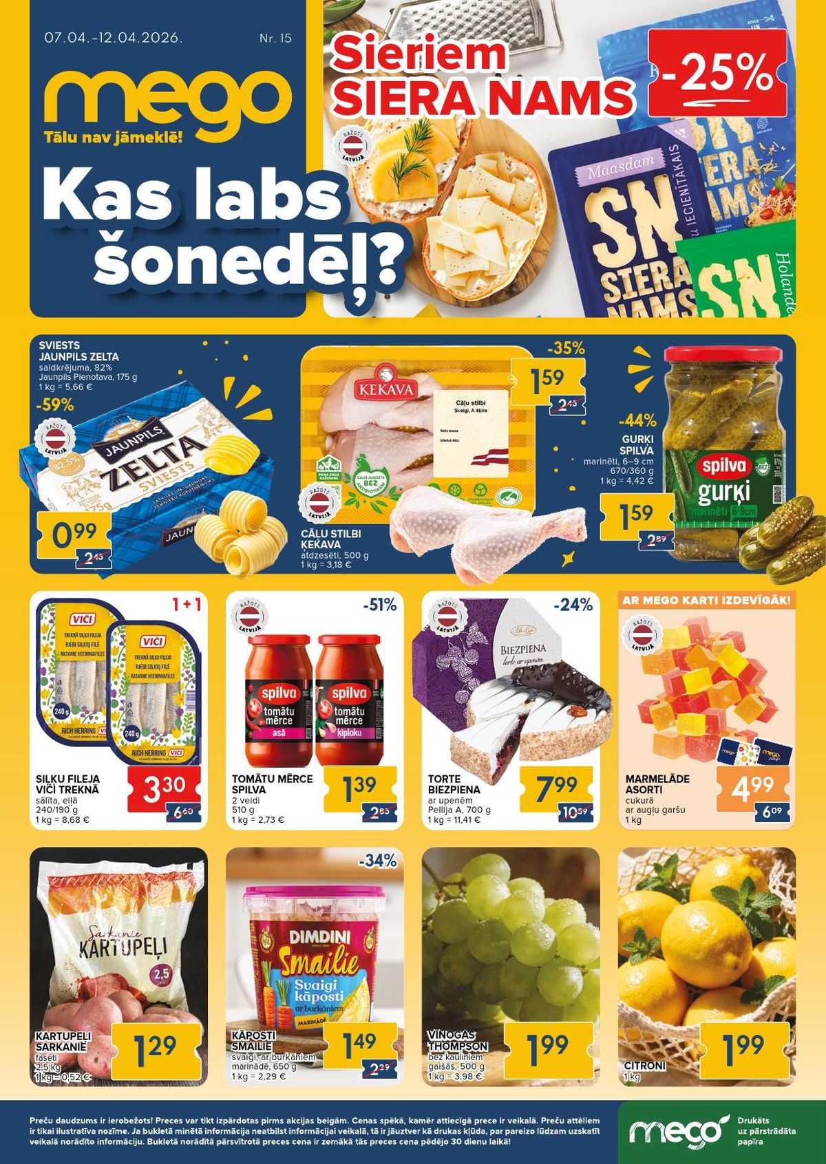 MEGO (07.04.2026 - 12.04.2026)