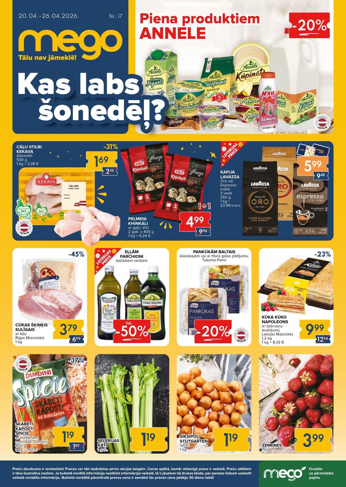 MEGO (20.04.2026 - 26.04.2026)