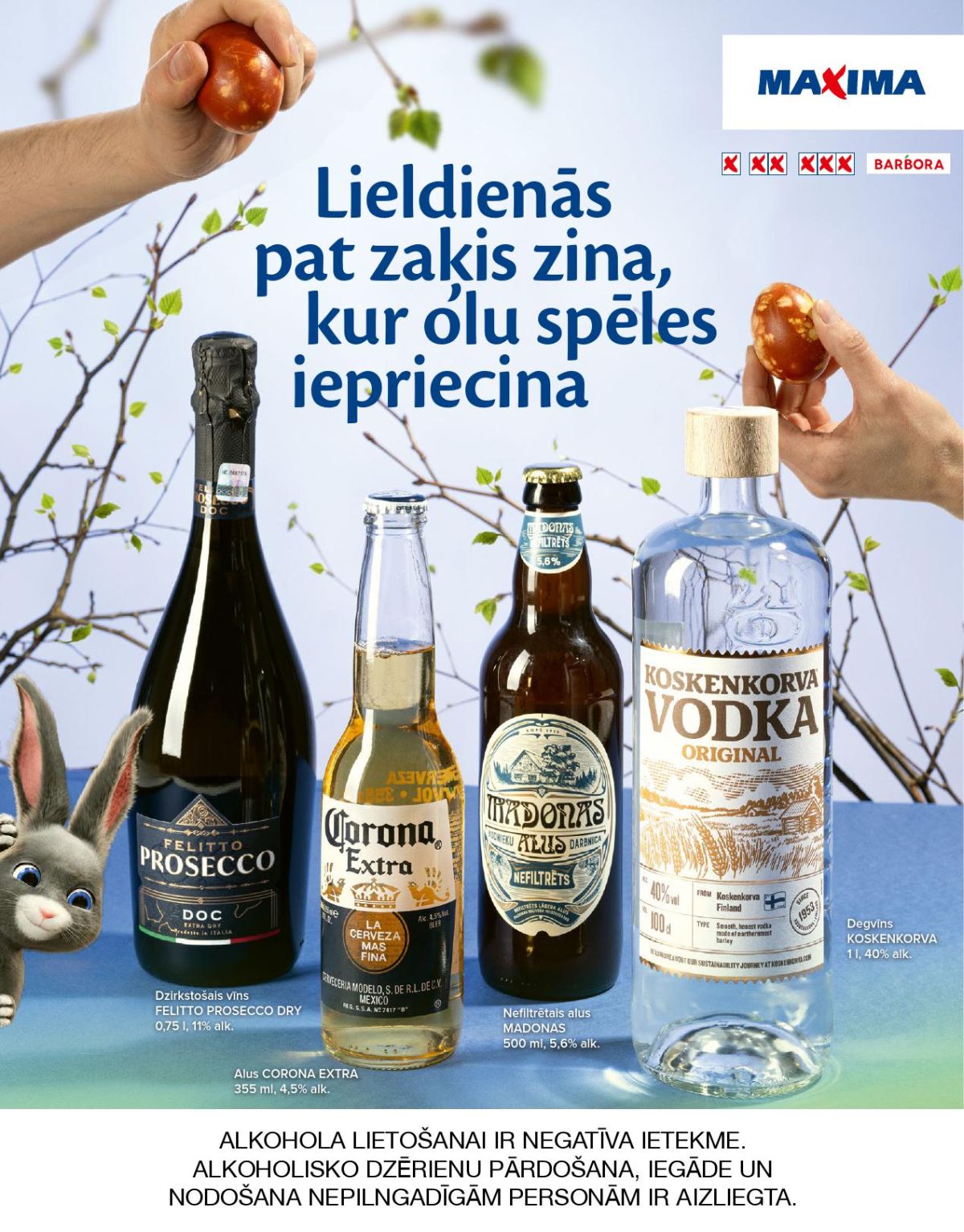 MAXIMA - Dzērienu katalogs