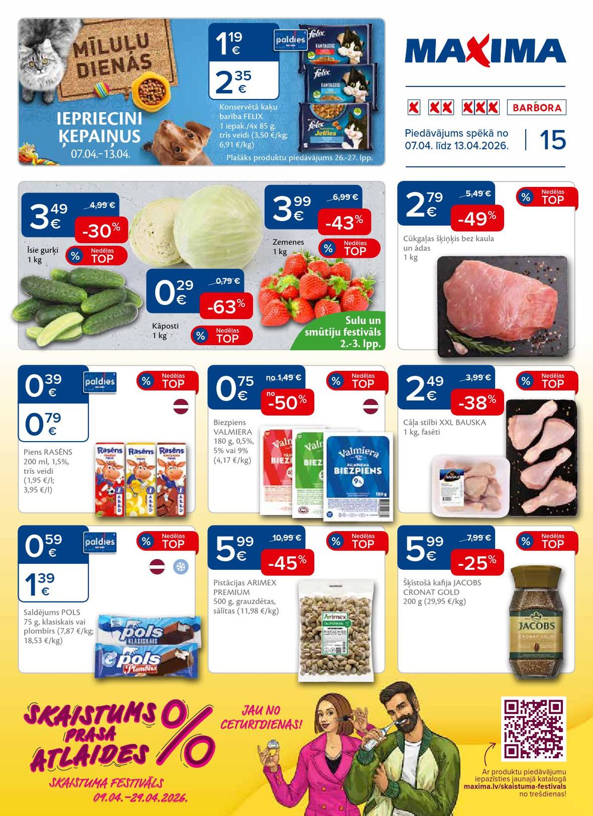 MAXIMA X XX XXX (07.04.2026 - 13.04.2026)